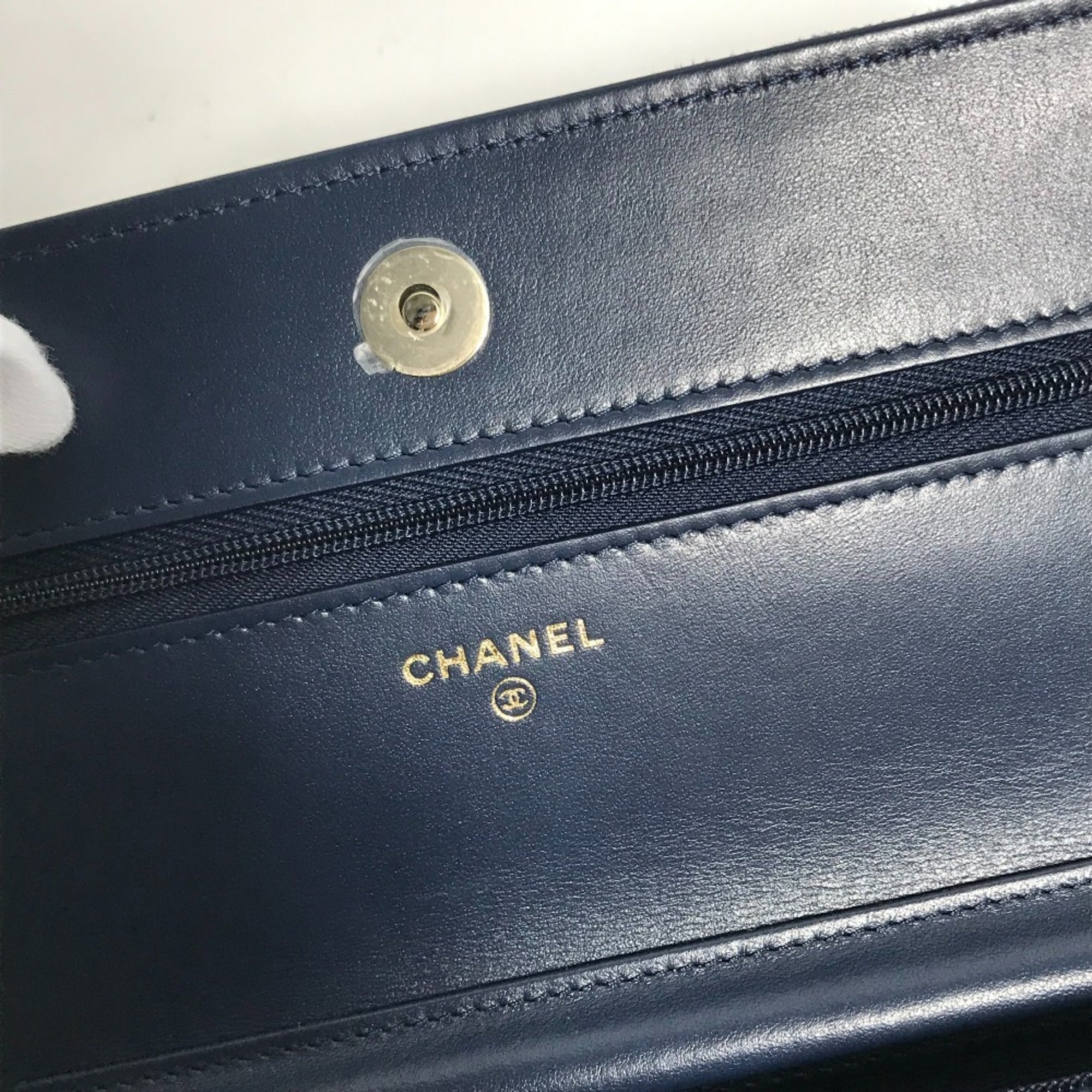 Chanel Blue Denim Shoulder Bag (Pre-Owned)