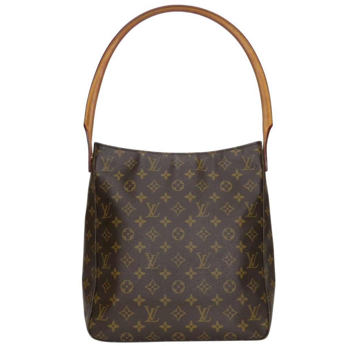 Louis Vuitton Monogram Brown Monogram Leather Shoulder Bag (Pre-Owned)