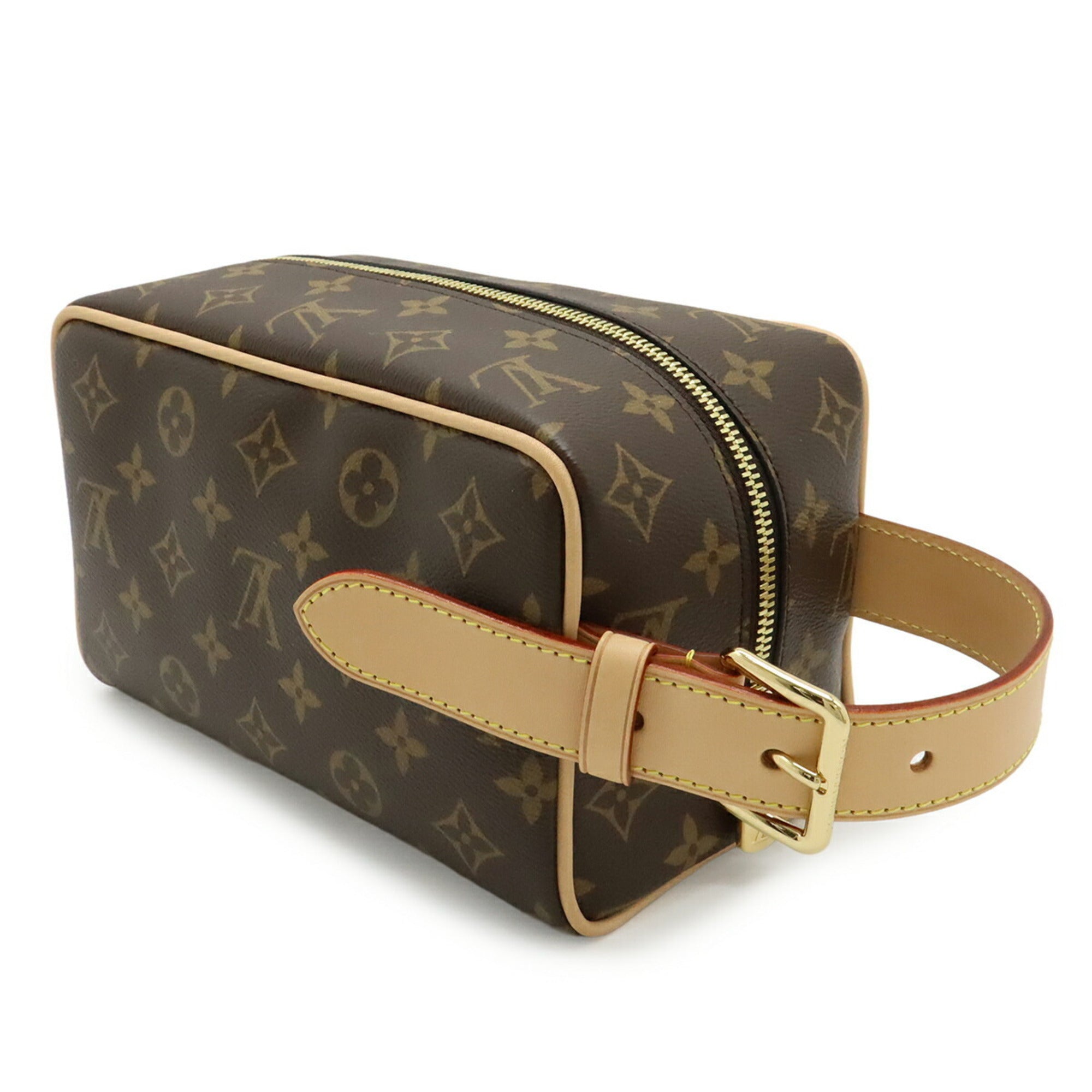 Louis Vuitton Monogram Brown Monogram Clutch Bag Handbag (Pre-Owned)
