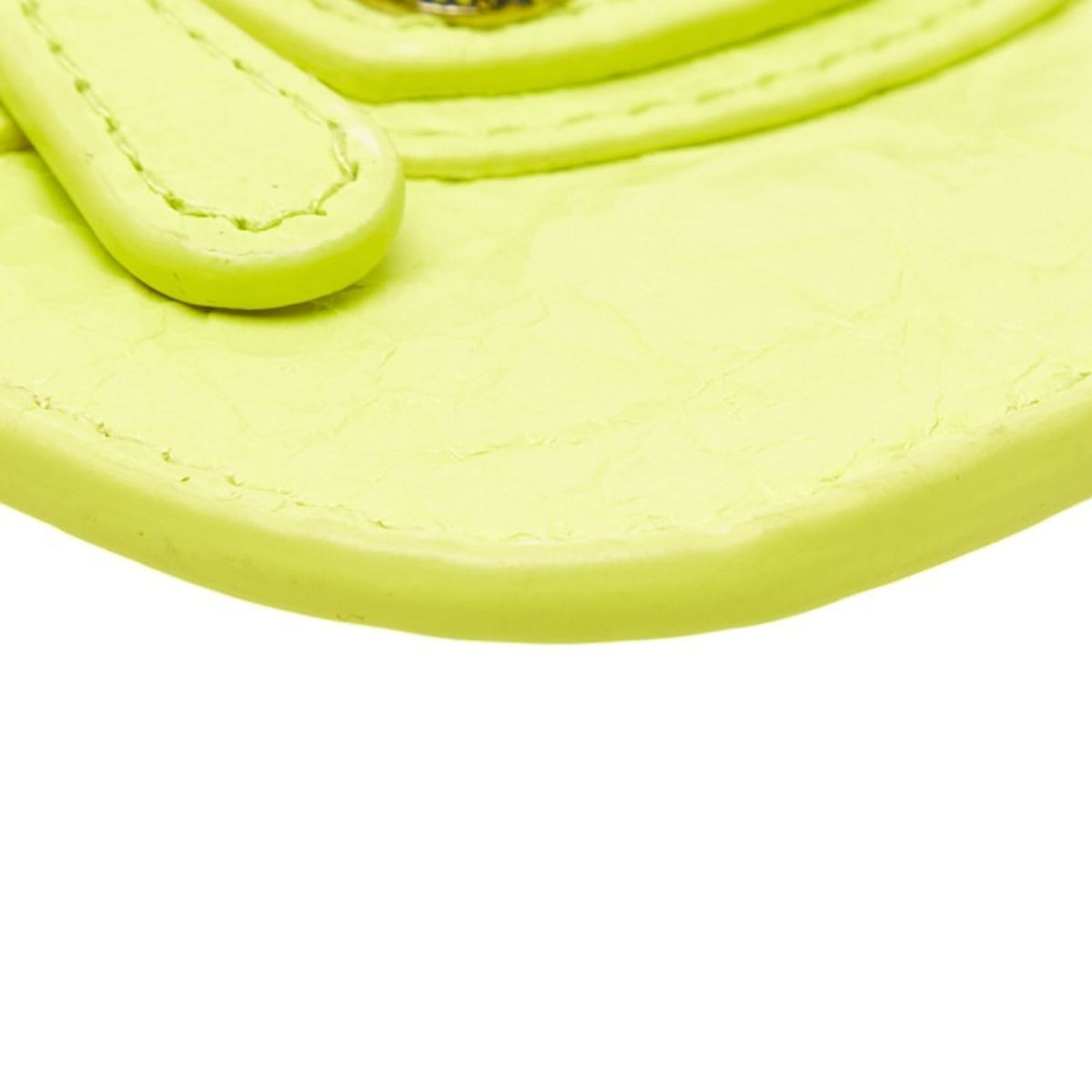 Balenciaga Yellow Leather Coin Purse/Coin Case (Pre-Owned)