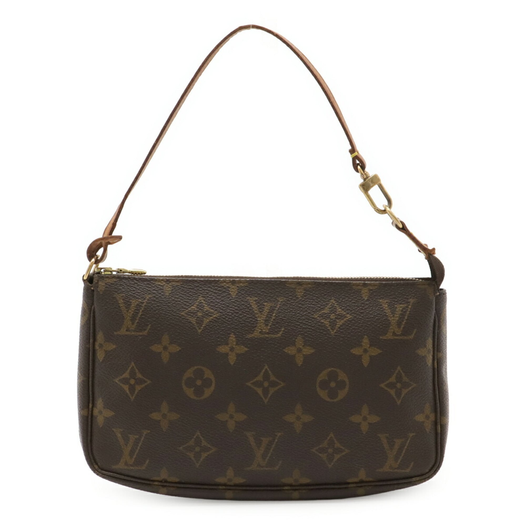 Louis Vuitton Monogram Brown Monogram Handbag Pochette (Pre-Owned)