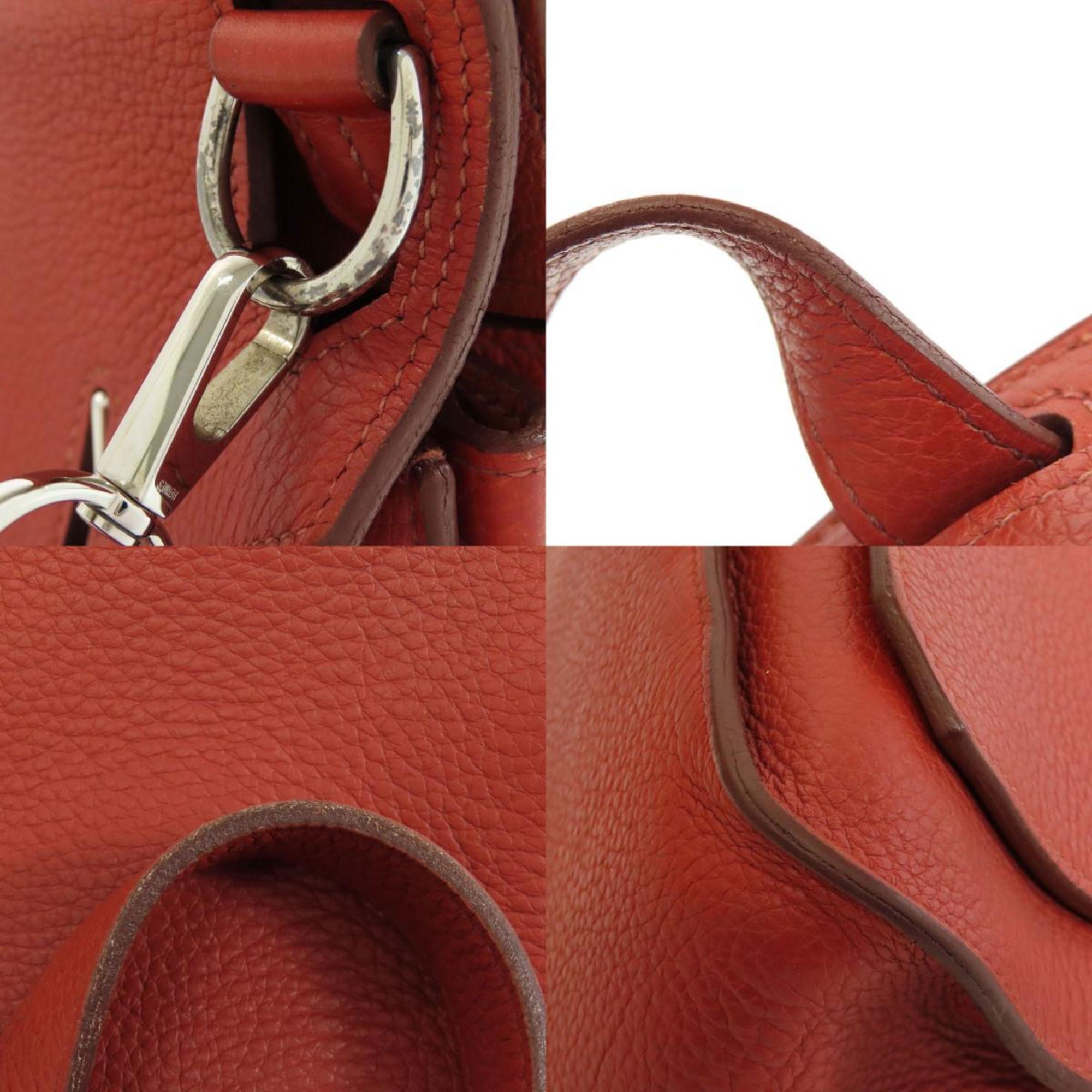 Hermes Jypsiere Red Color Shoulder Bag (Pre-Owned)