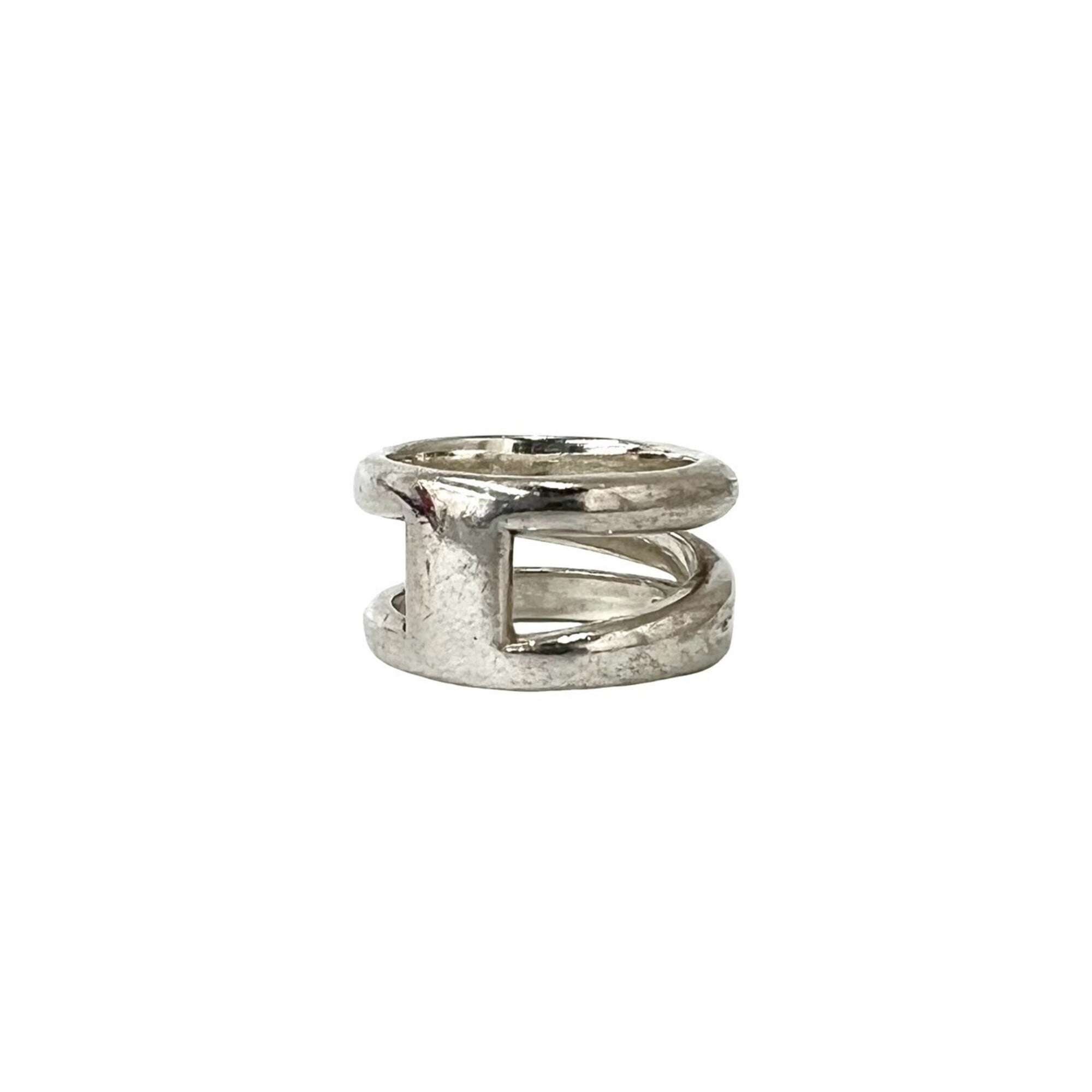 Tiffany Silver Silver 925 Band Ring (Pre-Owned)