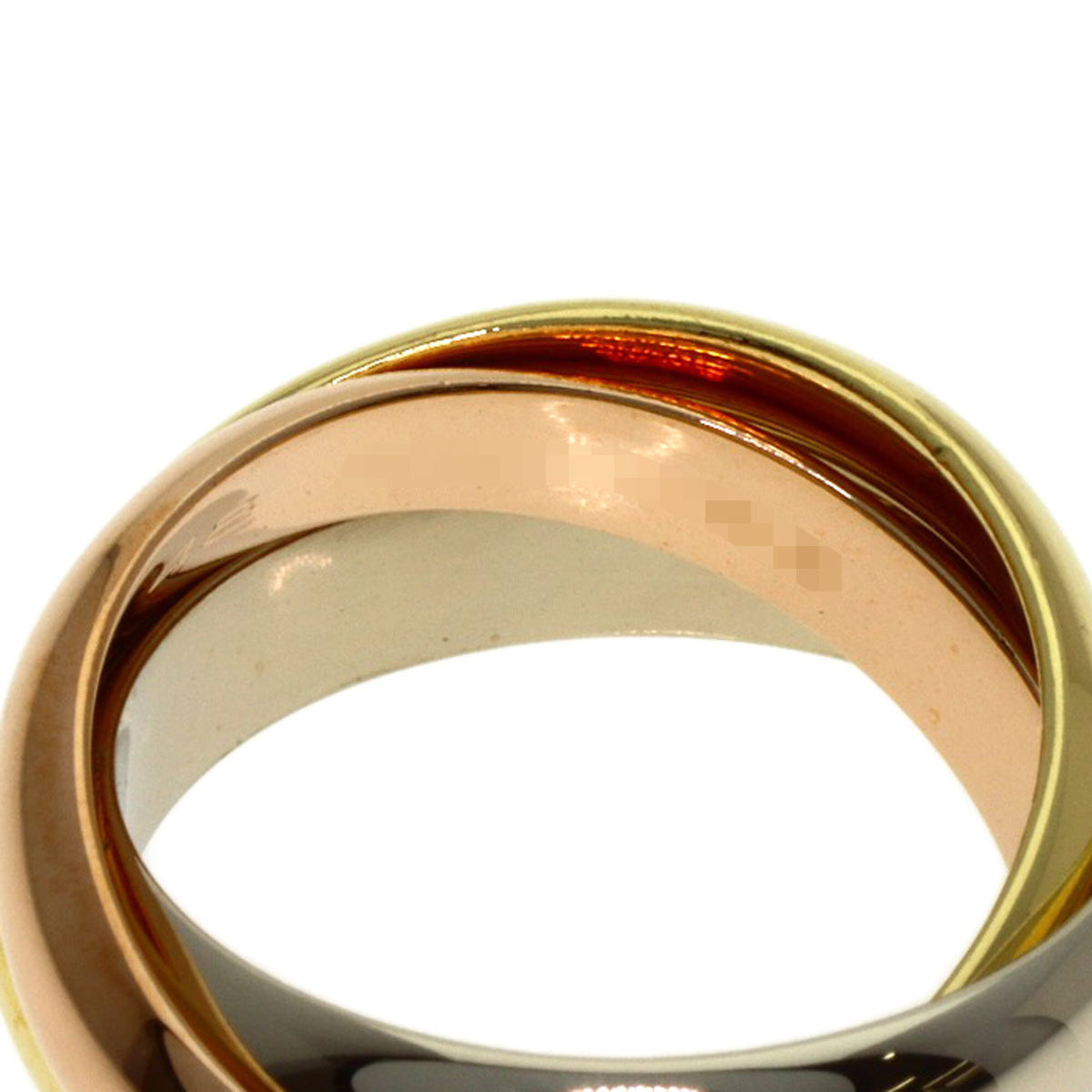 Cartier Yellow Gold (18K) Pink Gold (18K) White Gold (18K) Band Ring (Pre-Owned)
