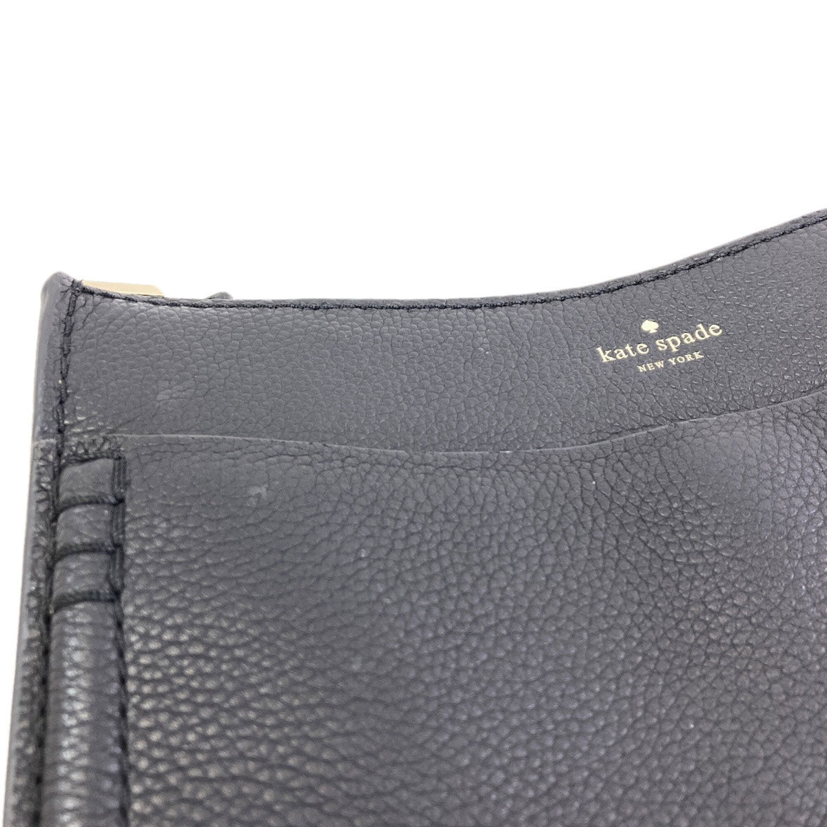 Kate Spade Black Leather Shoulder Bag (Pre-Owned)