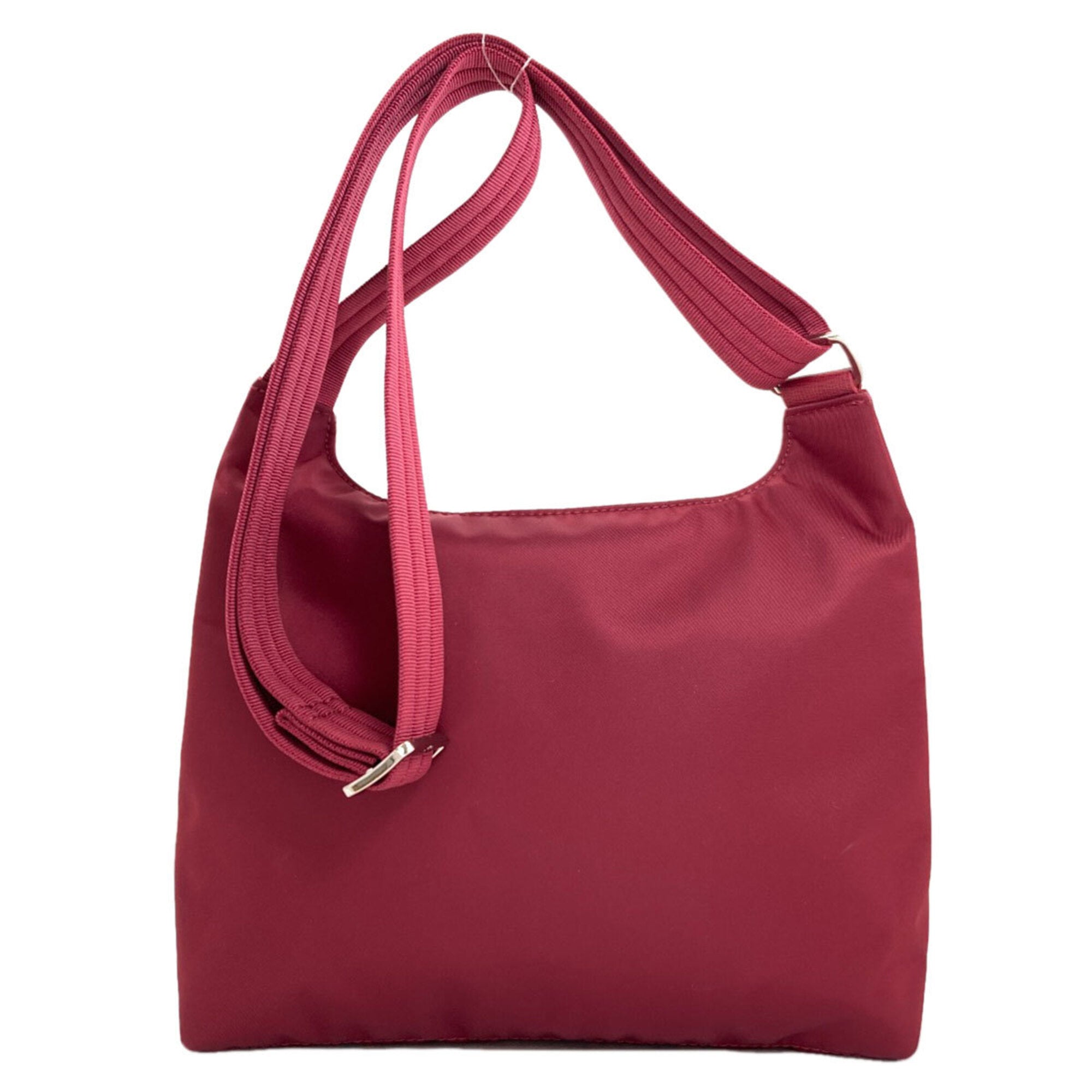 Longchamp Bordeaux Nylon Shoulder Bag (Pre-Owned)