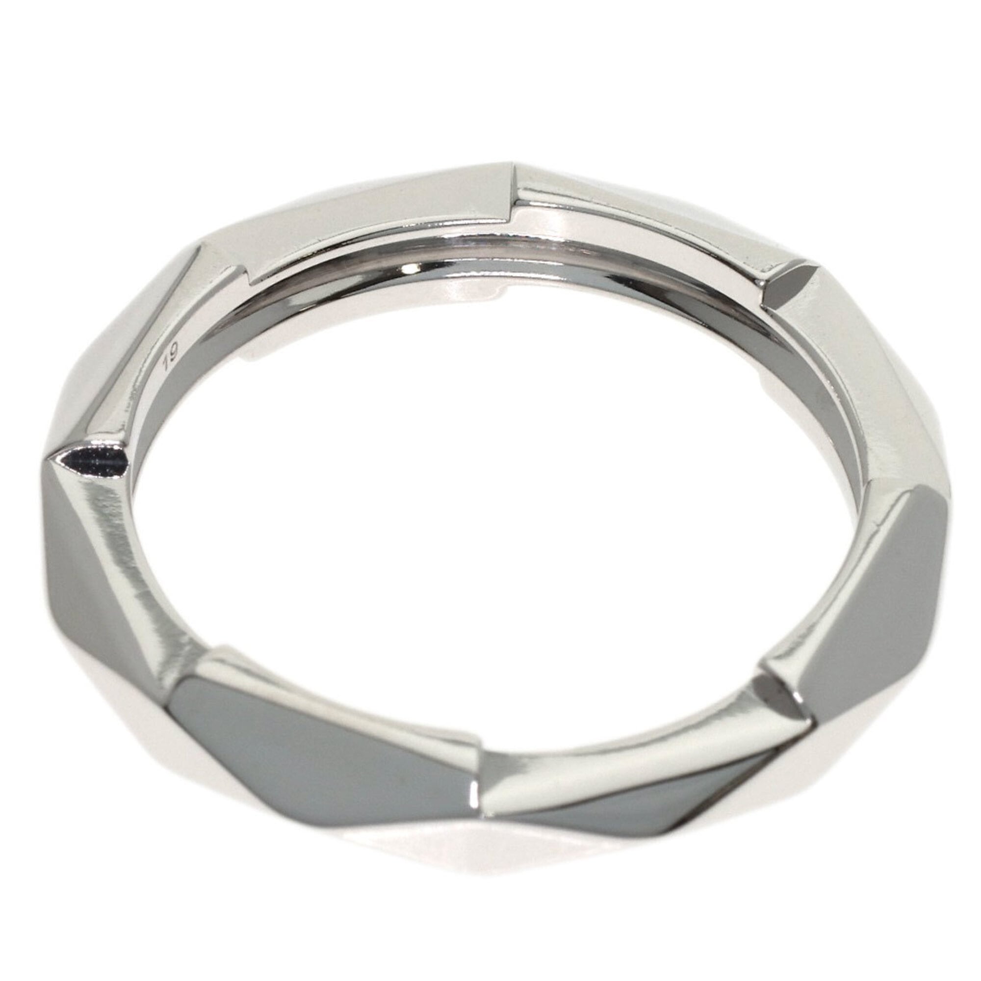 Gucci White Gold (18K) Band Ring (Pre-Owned)