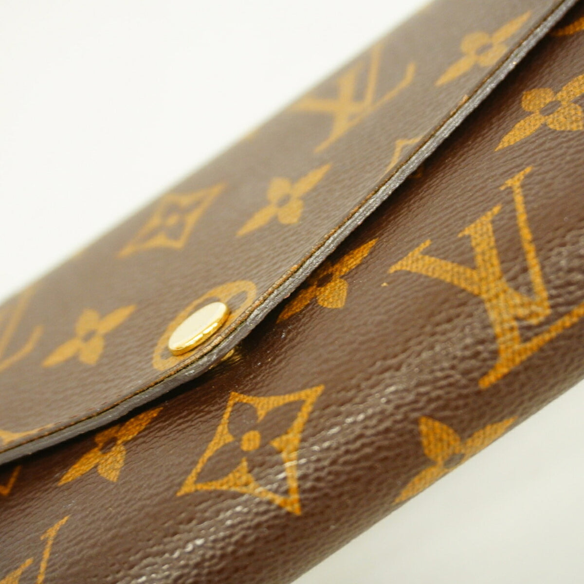 Louis Vuitton Brown Long Wallet (Bi-Fold) (Pre-Owned)