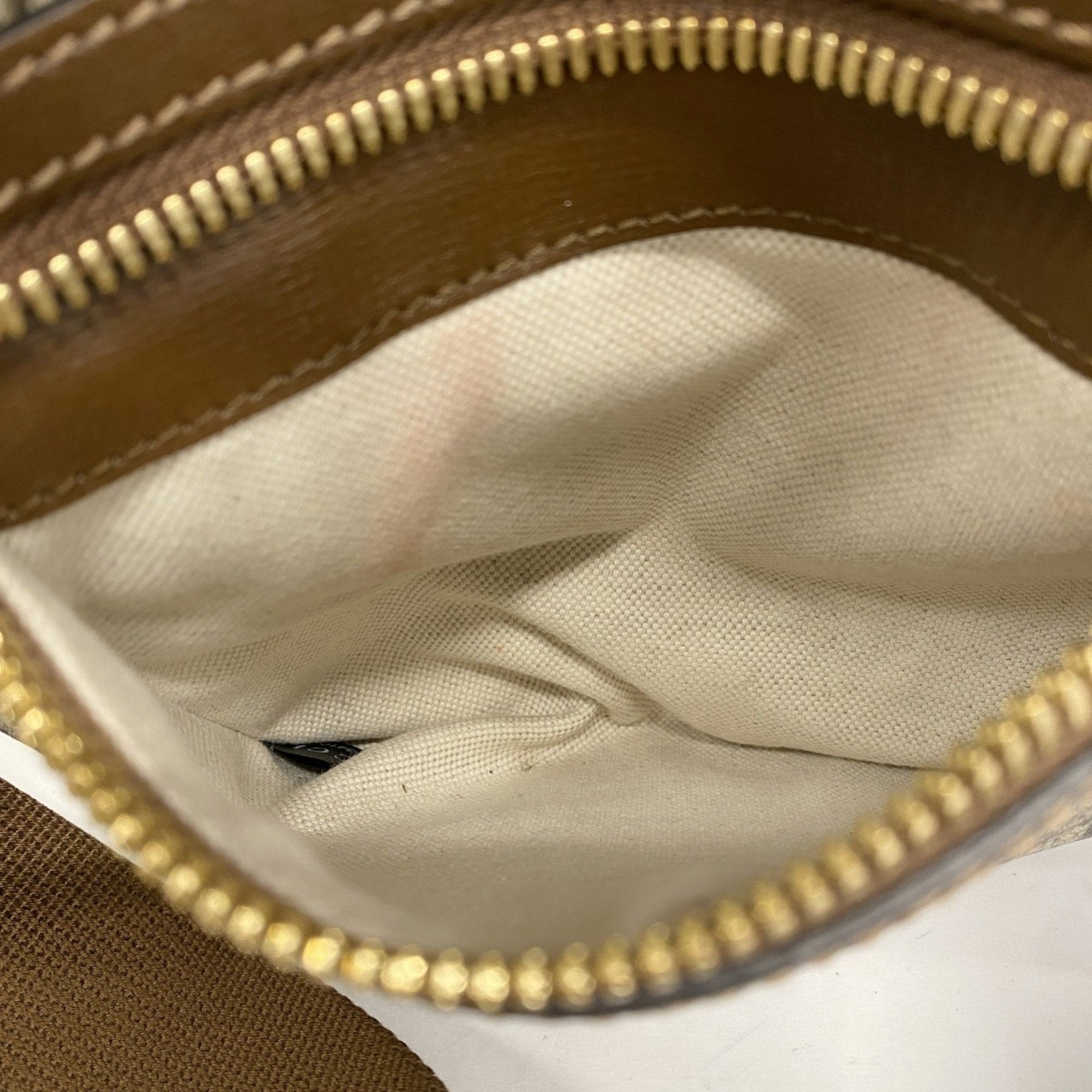 Gucci Brown Pvc Shoulder Bag (Pre-Owned)