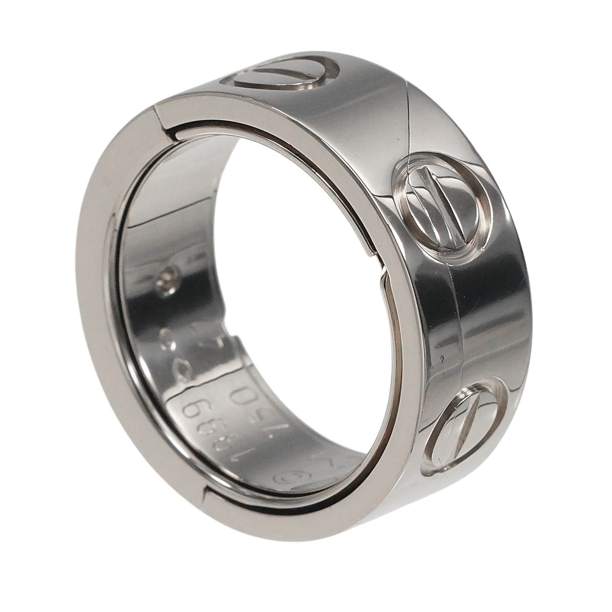 Cartier White Gold (18K) Band Ring (Pre-Owned)