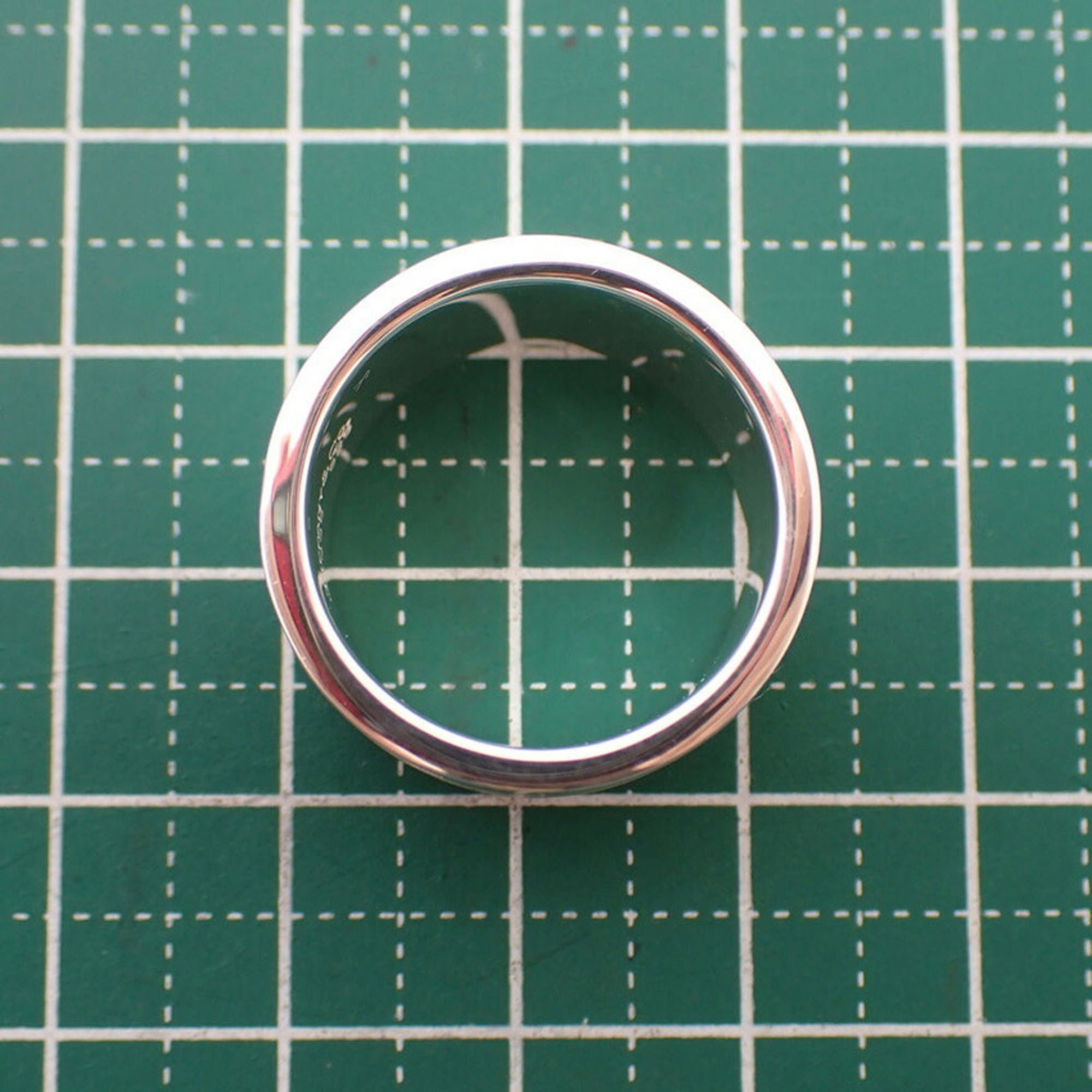 Tiffany Sterling Silver 925 Band Ring (Pre-Owned)