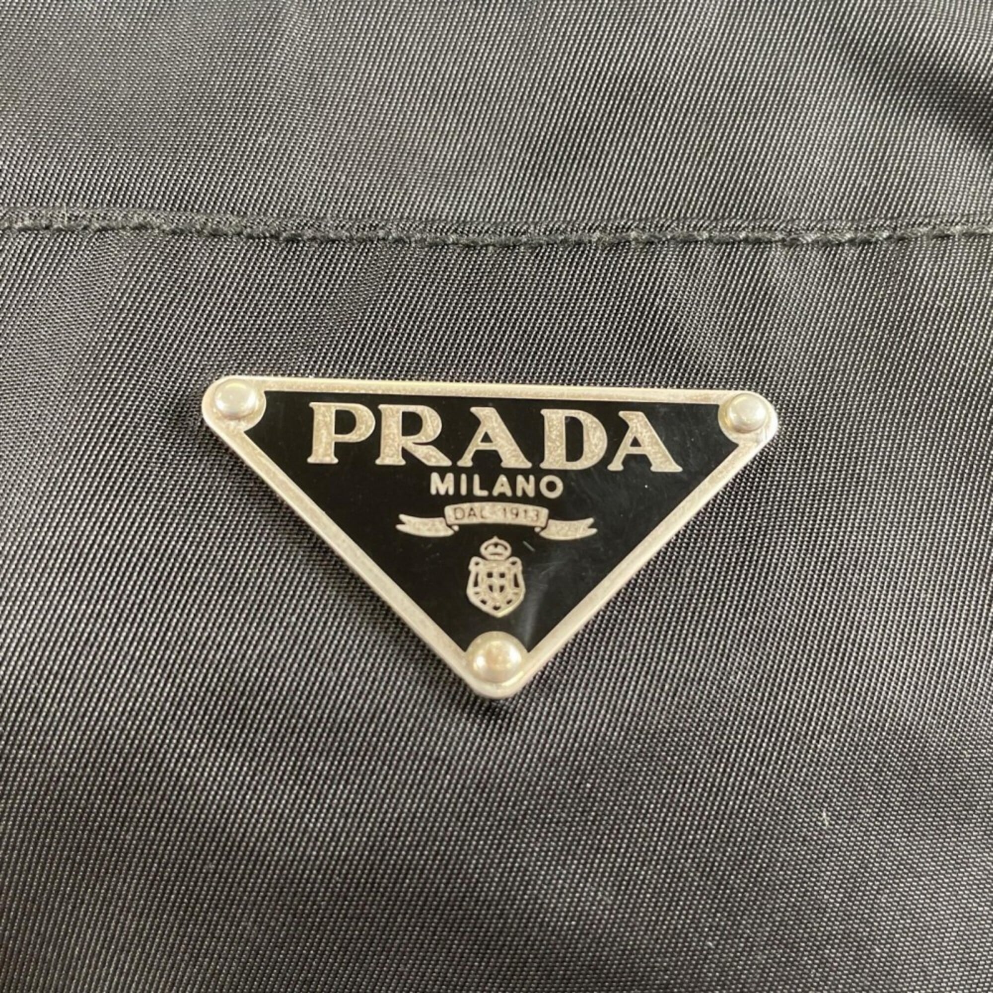 Prada Black Nylon Handbag (Pre-Owned)