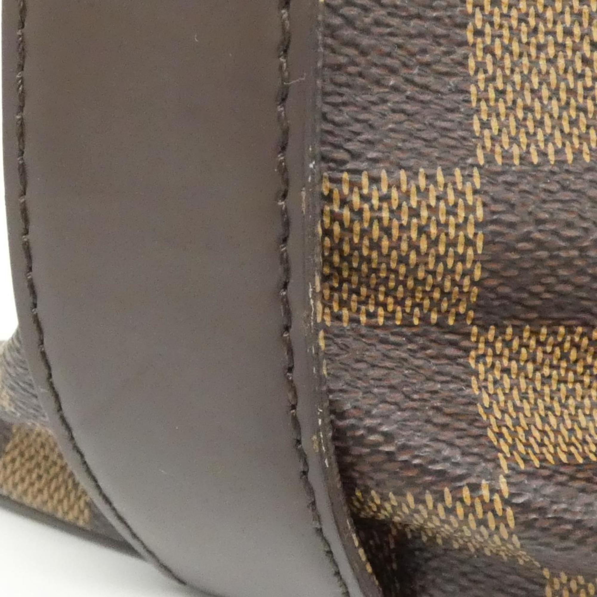 Louis Vuitton Brown Coated Canvas Shoulder Bag (Pre-Owned)