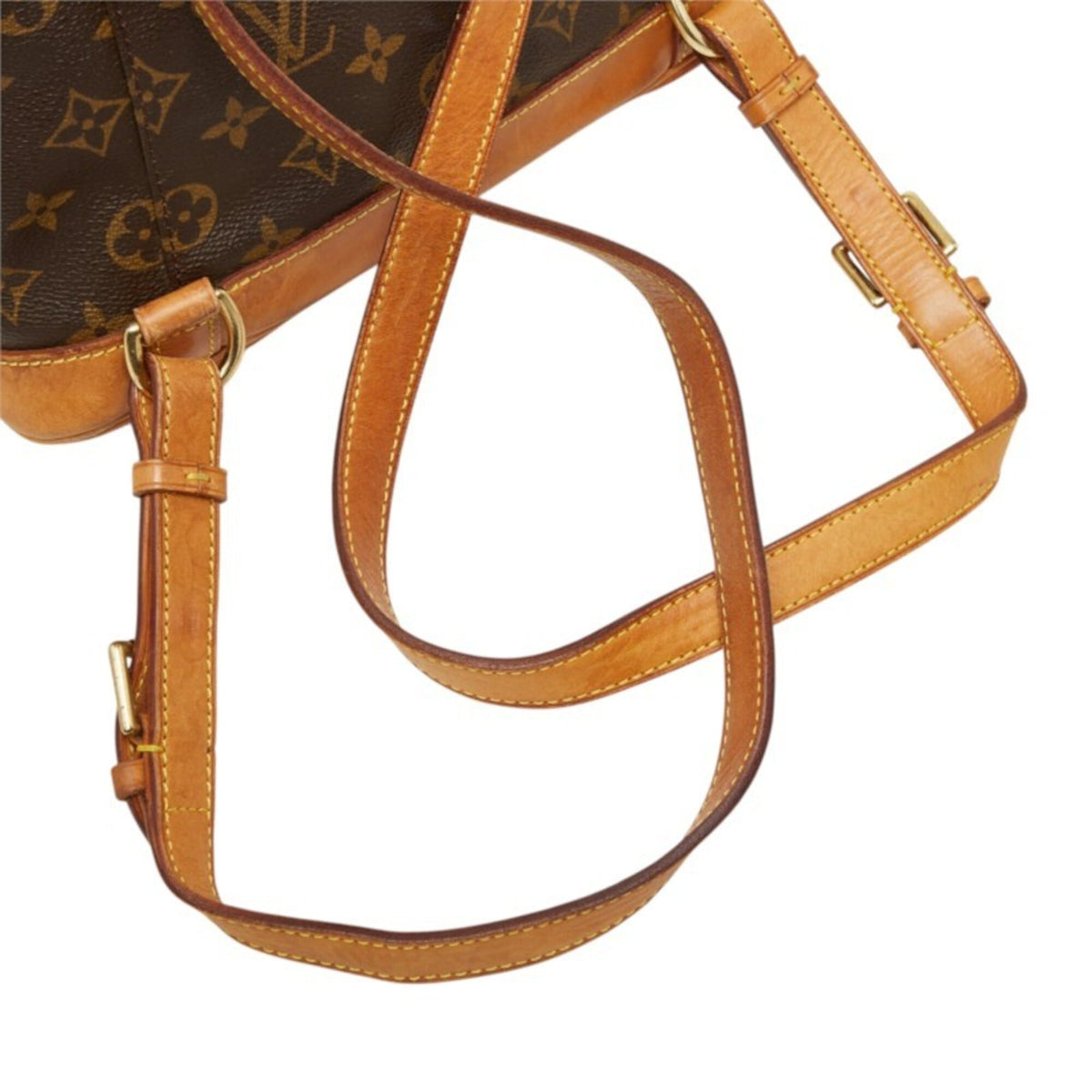 Louis Vuitton Brown Pvc Leather Backpack (Pre-Owned)
