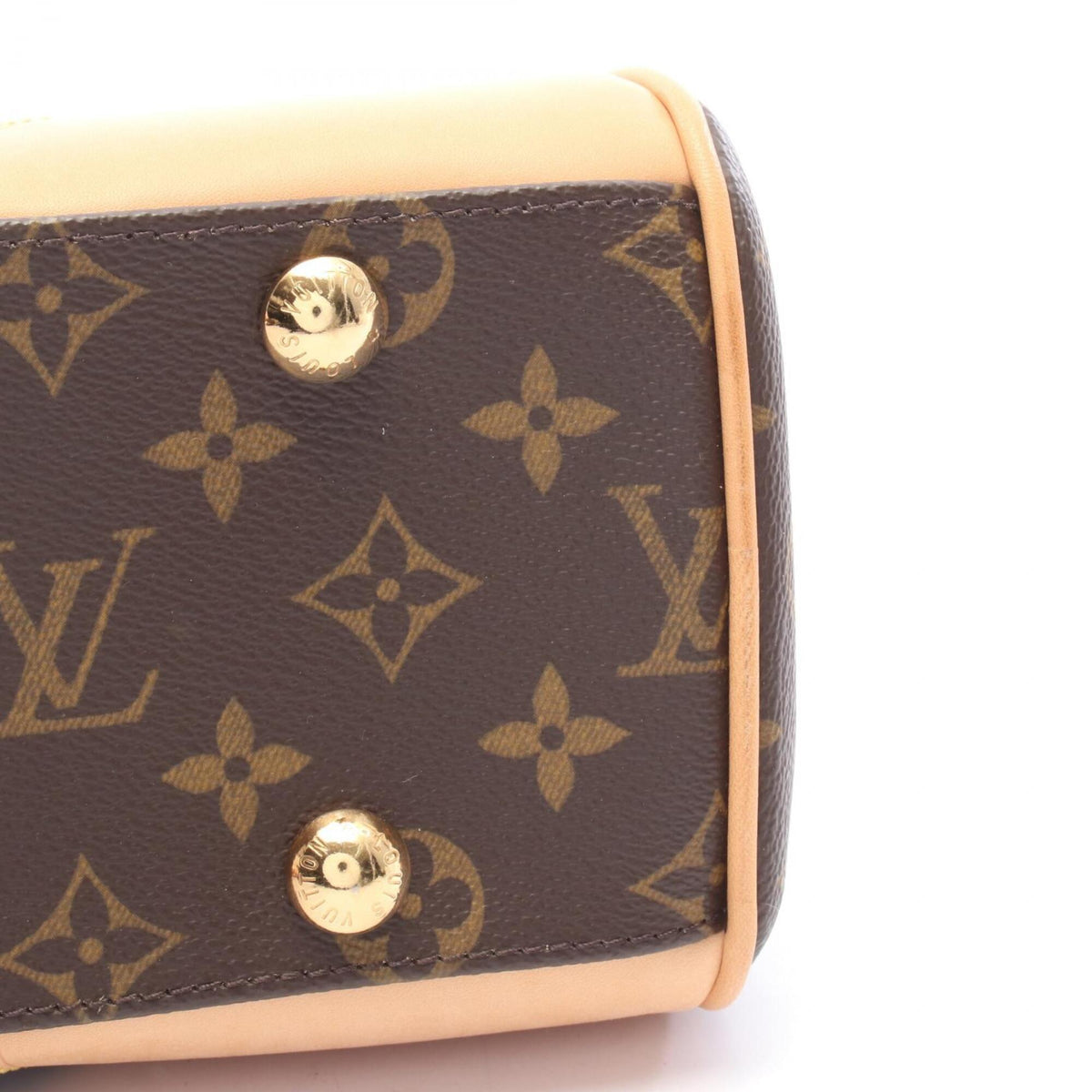 Louis Vuitton Brown Monogram Pvc Coated Canvas Leather Shoulder Bag (Pre-Owned)
