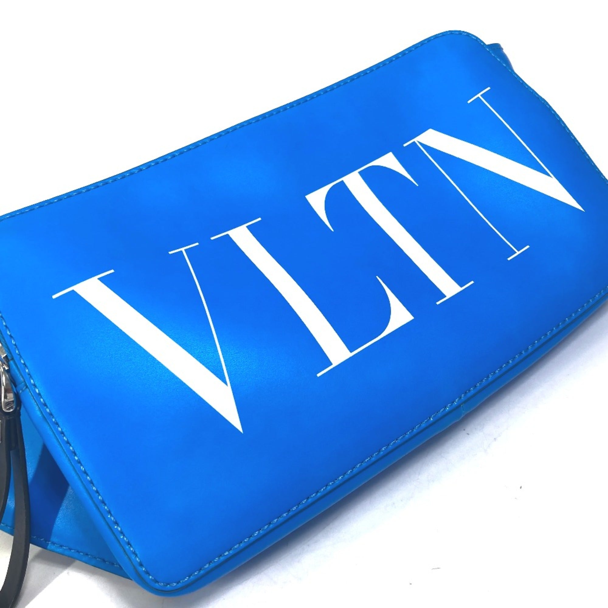 Valentino Blue Leather Other (Pre-Owned)