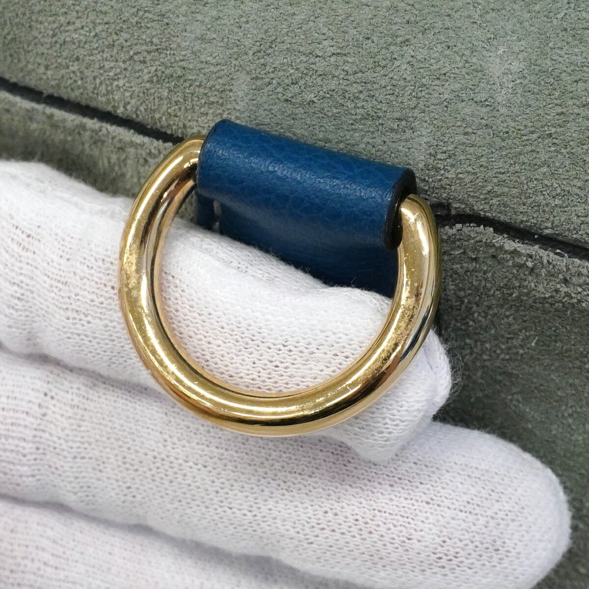 Hermes Blue Handbag (Pre-Owned)