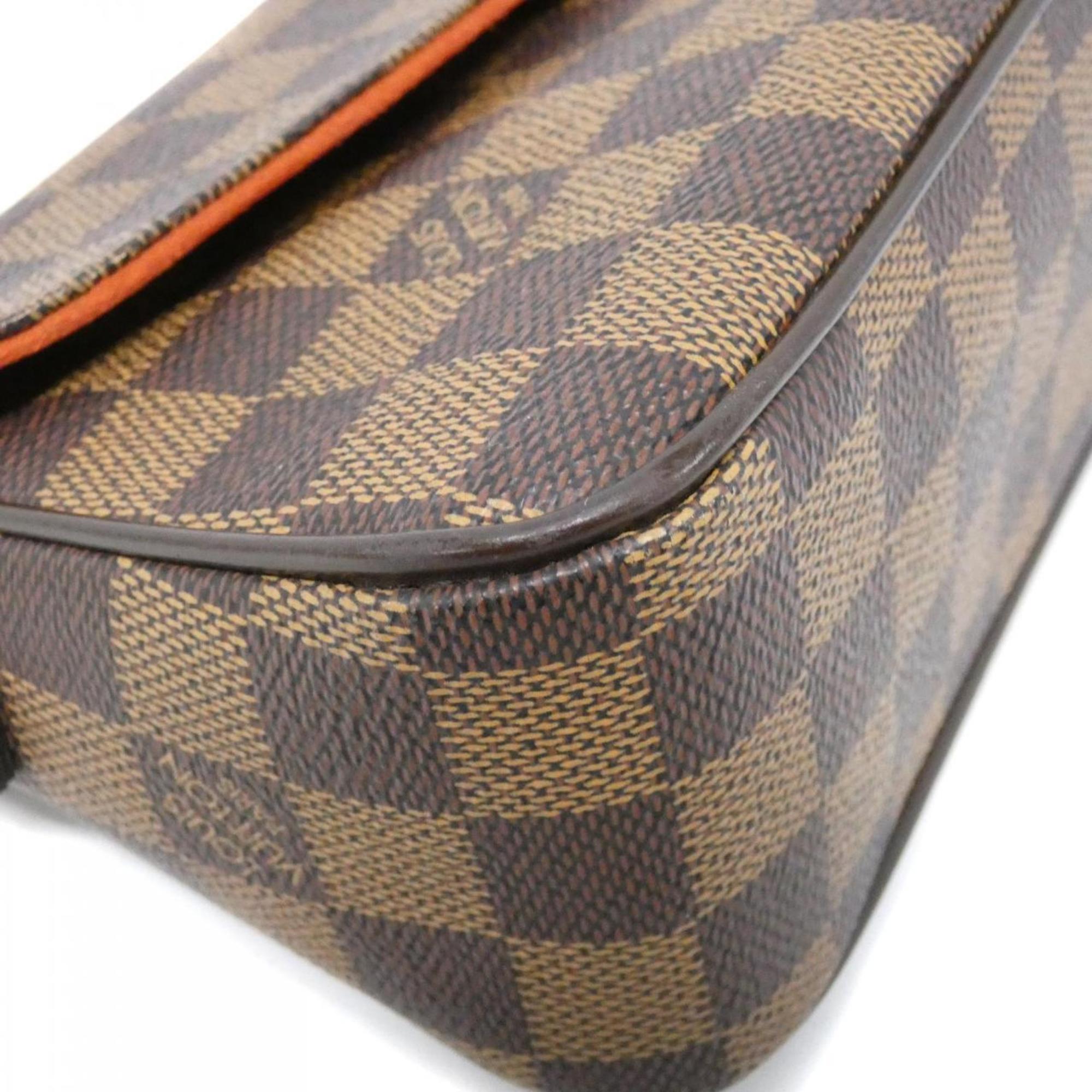 Louis Vuitton Ebene Coated Canvas Shoulder Bag (Pre-Owned)