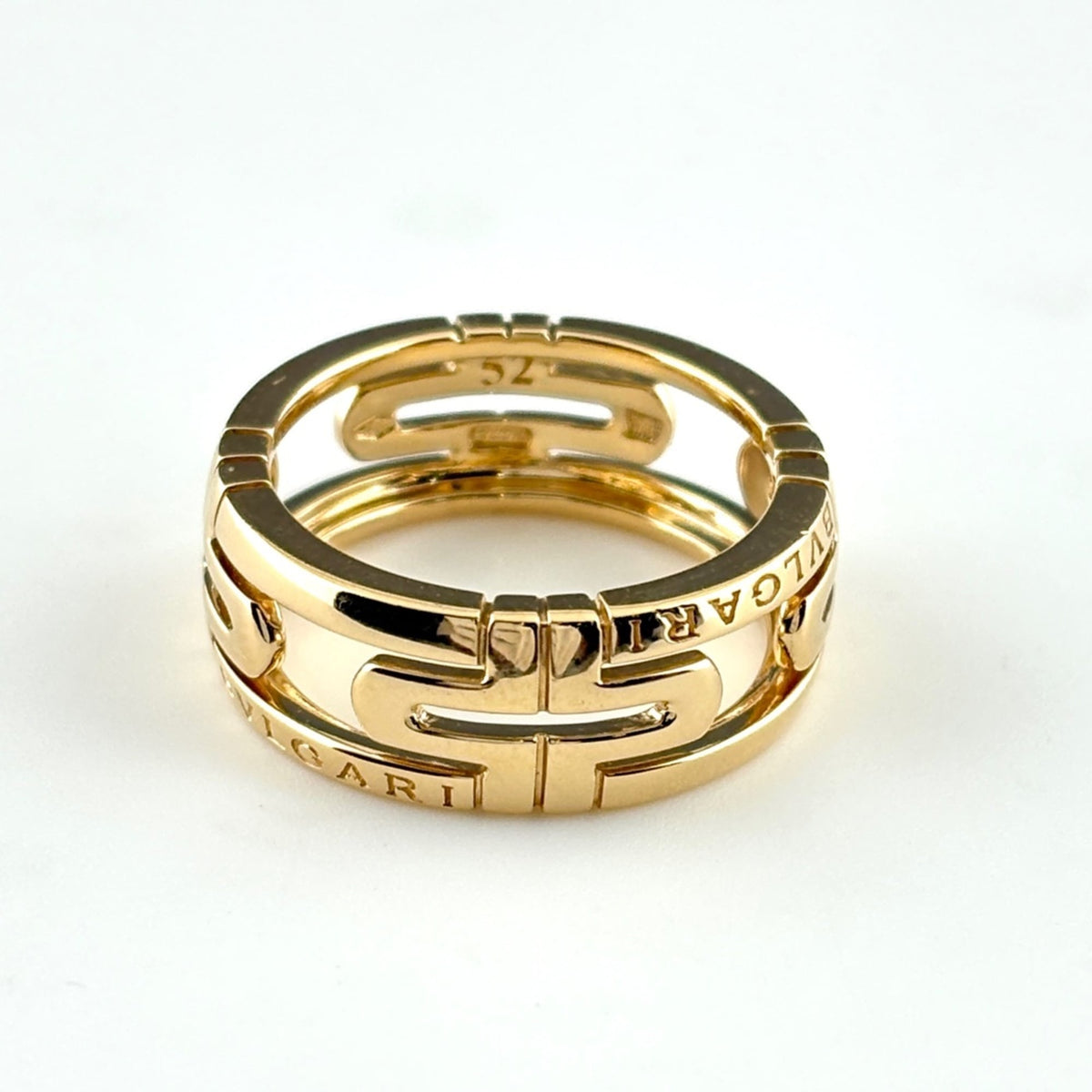 Bvlgari Yellow Gold (18K) Band Ring (Pre-Owned)