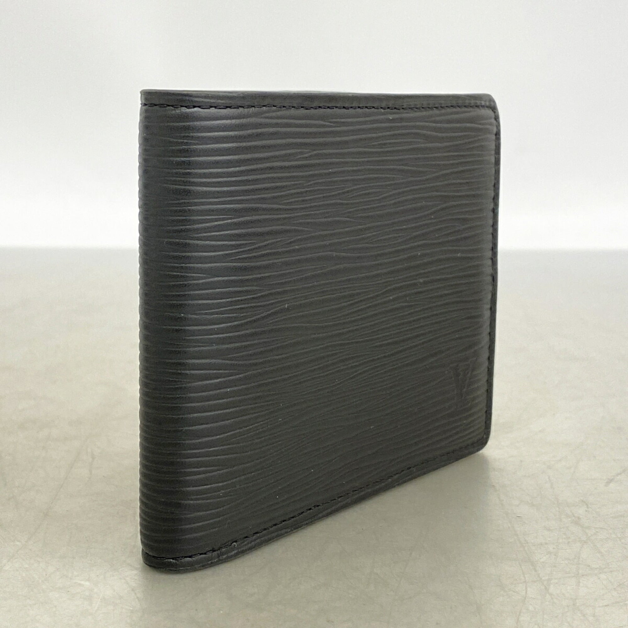 Louis Vuitton Noir Wallet (Bi-Fold) (Pre-Owned)