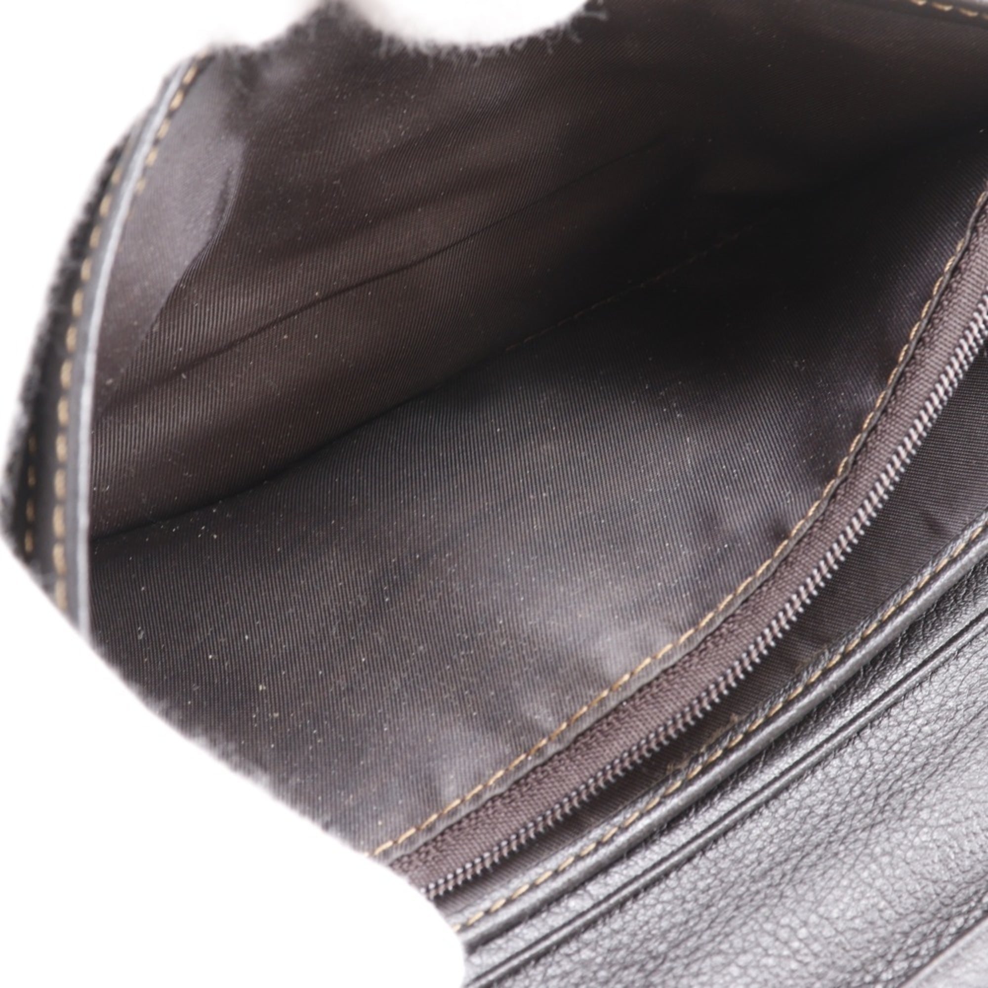 Celine Navy Denim Long Wallet (Bi-Fold) (Pre-Owned)