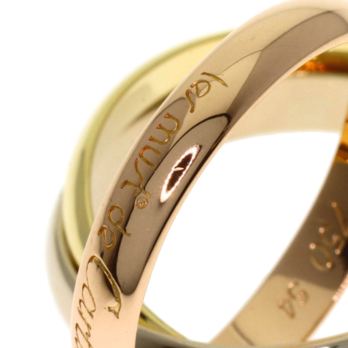 Cartier Yellow Gold (18K) Pink Gold (18K) White Gold (18K) Band Ring (Pre-Owned)