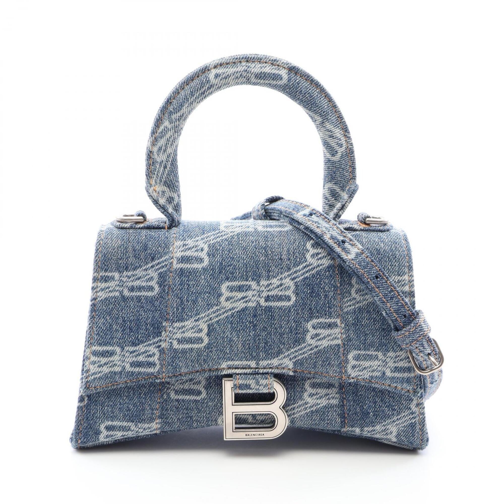 Balenciaga Blue Denim Handbag (Pre-Owned)
