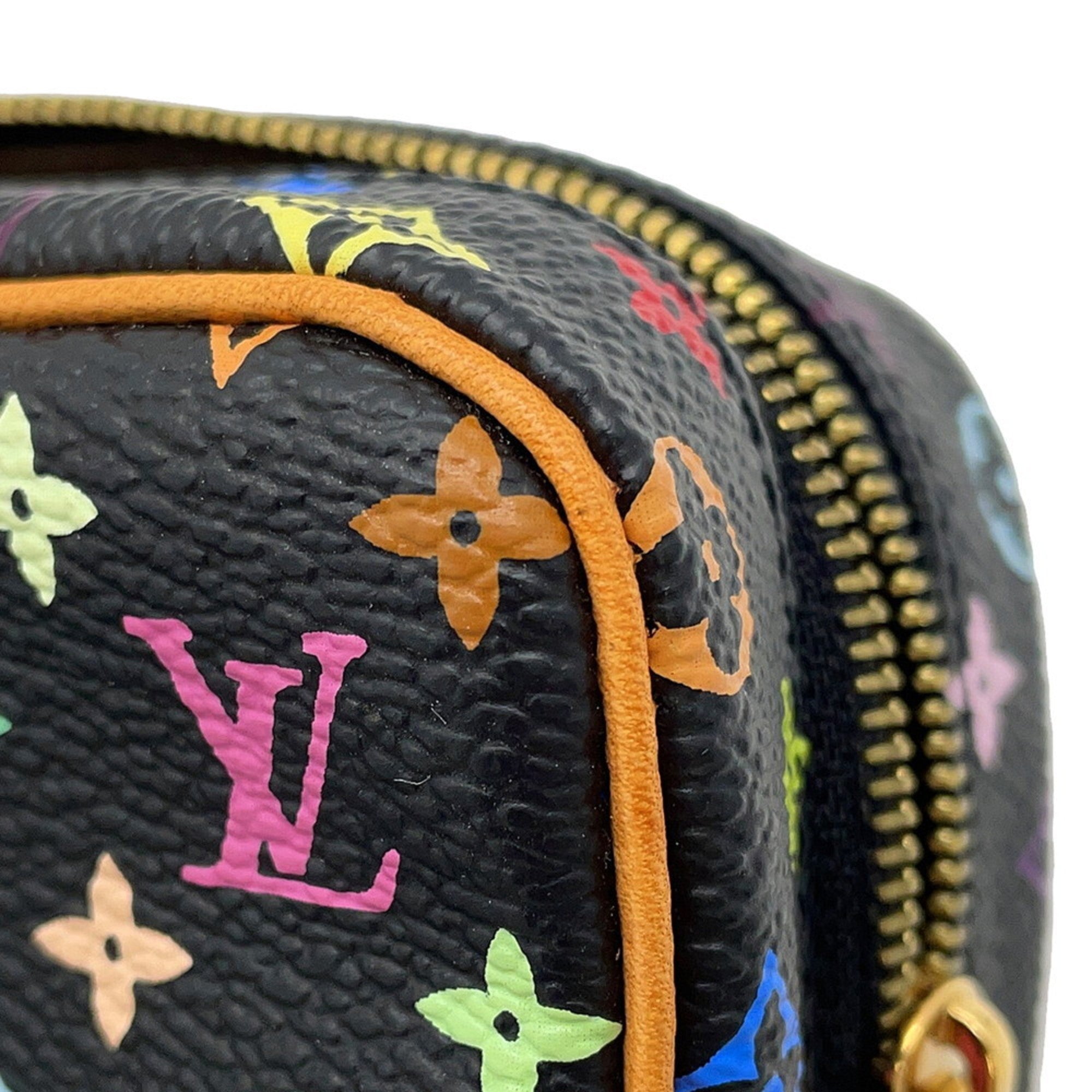 Louis Vuitton Brown Noir Monogram Multicolore Pouch (Pre-Owned)