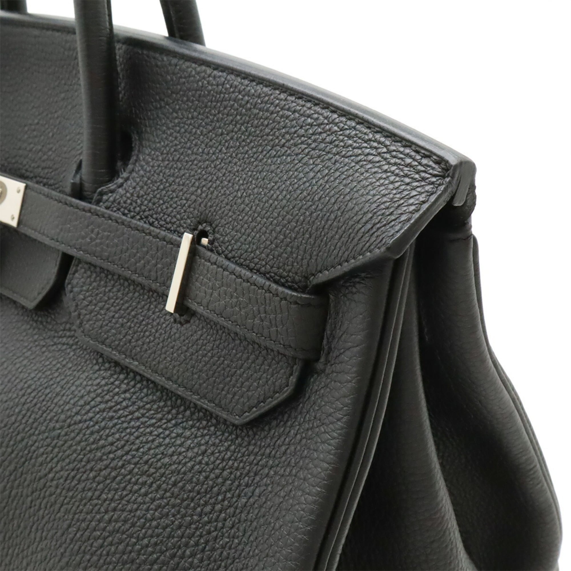 Hermes Birkin Black Togo Leather Handbag (Pre-Owned)