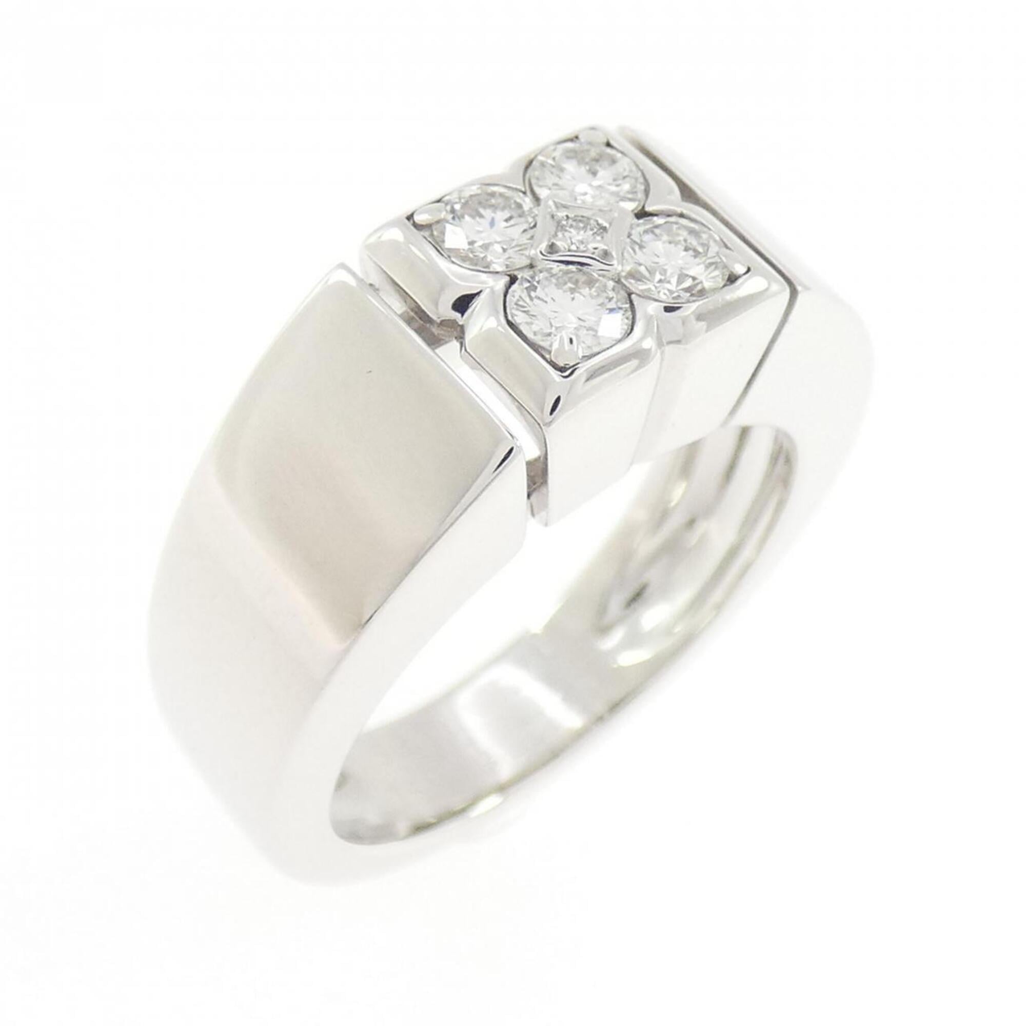 Van Cleef & Arpels White Gold (18K) Band Ring (Pre-Owned)