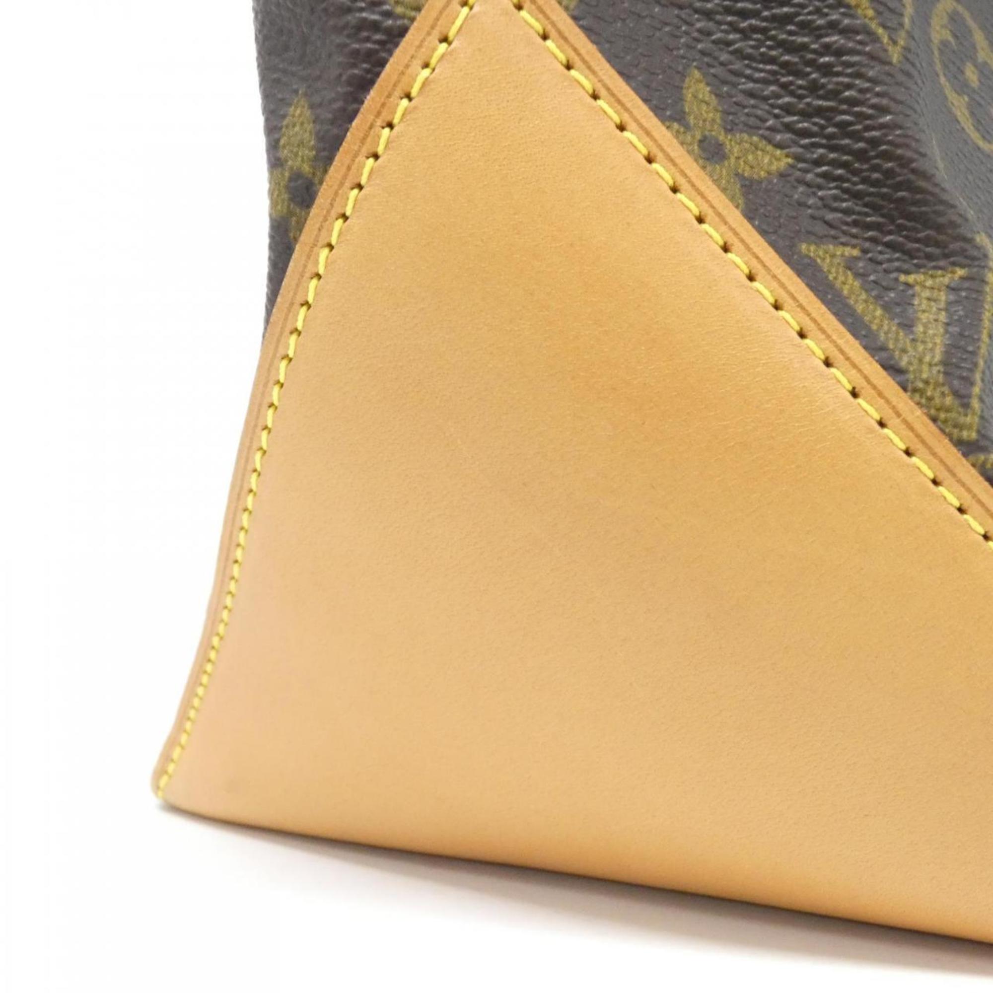 Louis Vuitton Marron Coated Canvas Handbag (Pre-Owned)