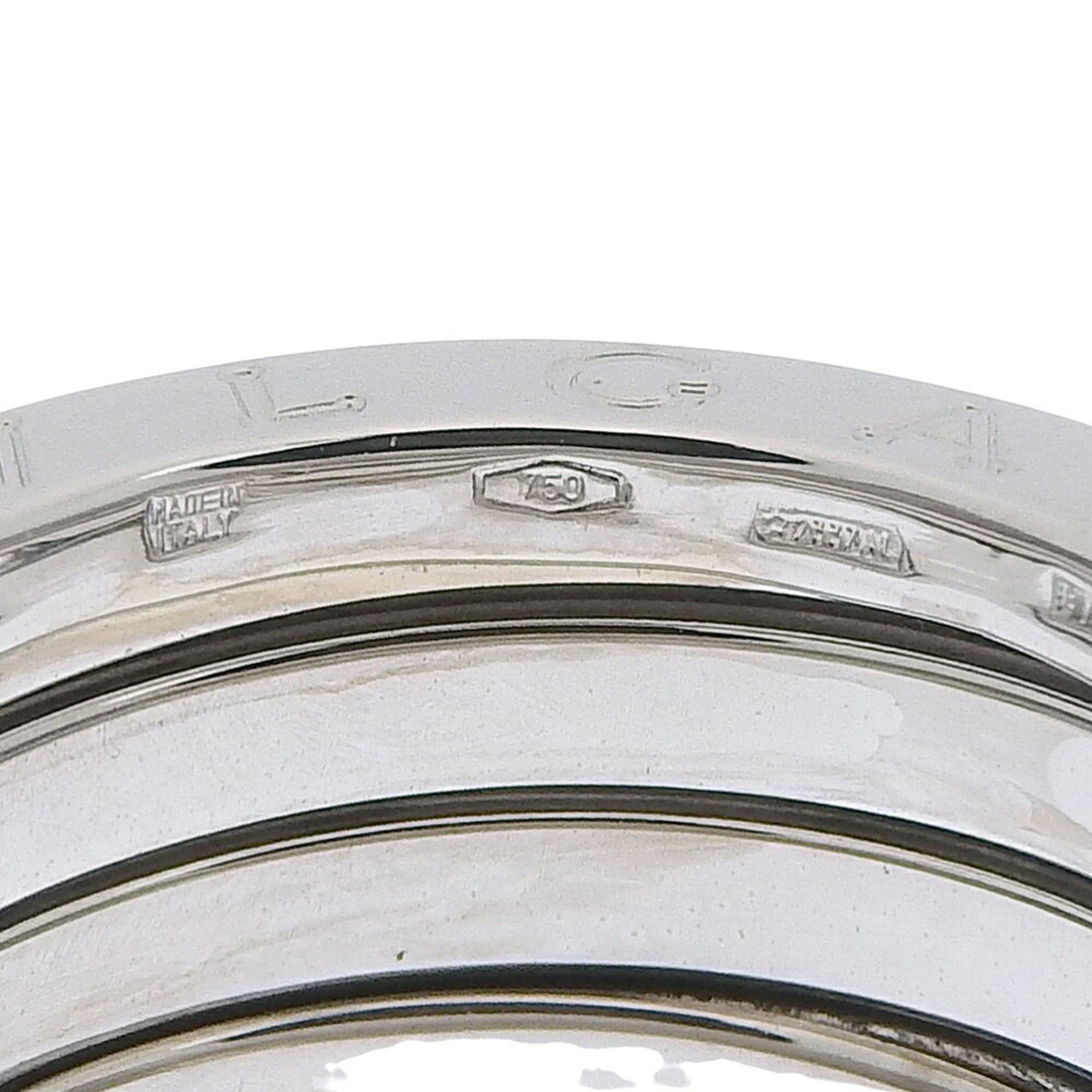 Bvlgari White Gold White Gold (18K) Band Ring (Pre-Owned)