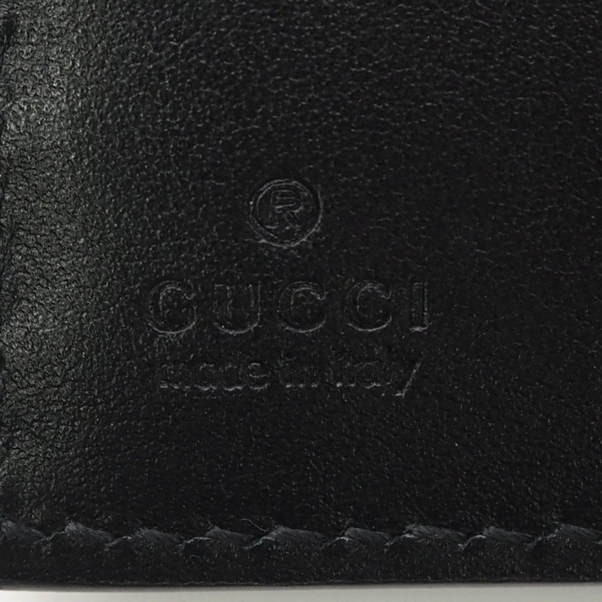 Gucci Black Leather Wallet (Bi-Fold) (Pre-Owned)