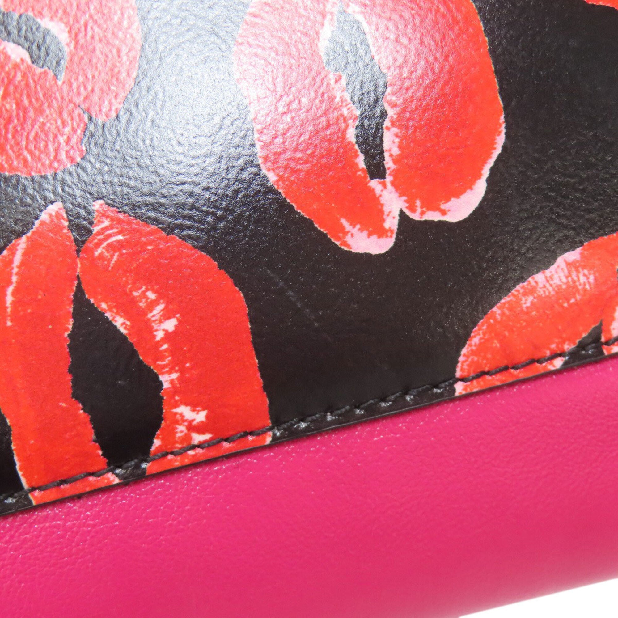 Marni Black Pink Leather Handbag (Pre-Owned)