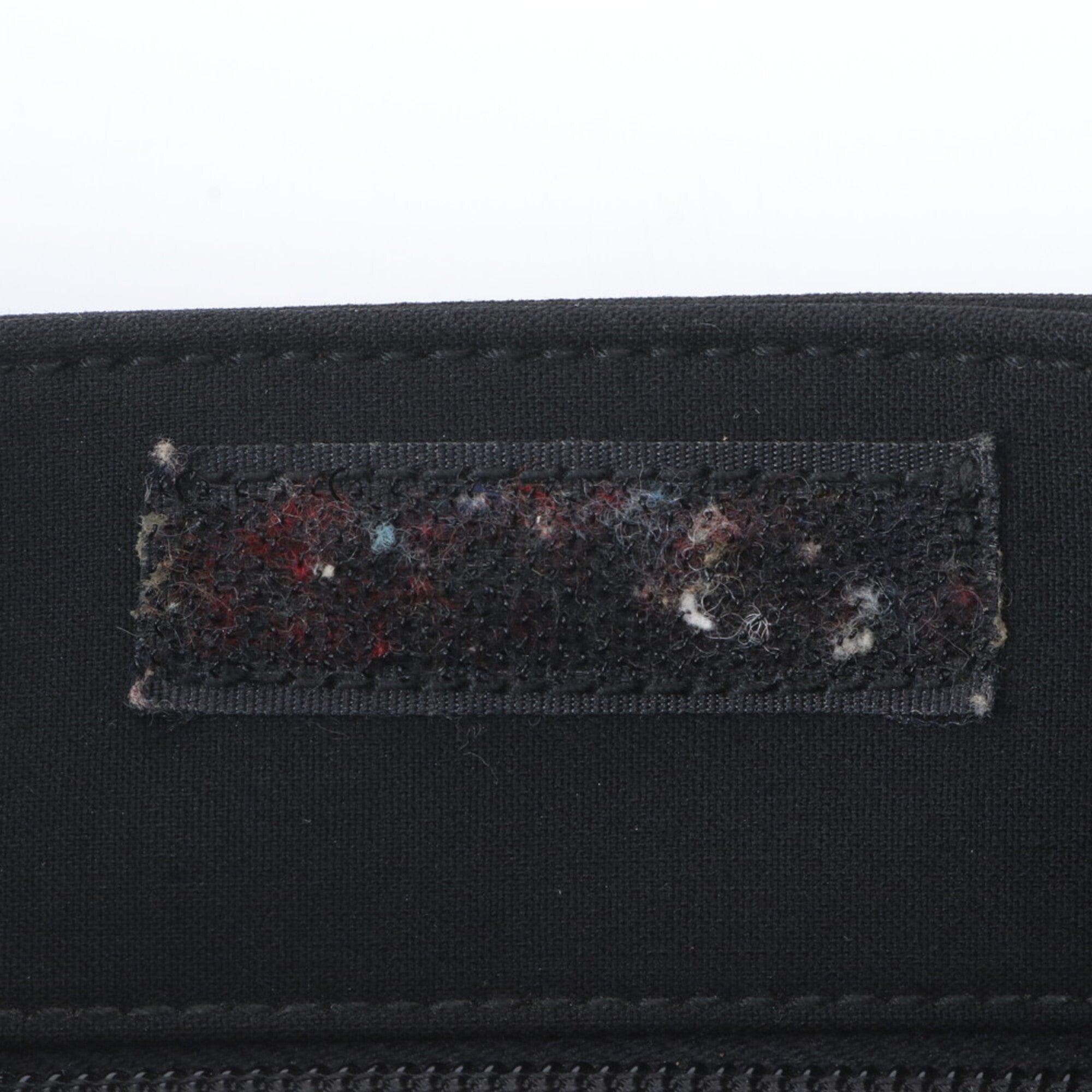 Prada Black Nylon Leather Messenger Bag Shoulder Bag (Pre-Owned)