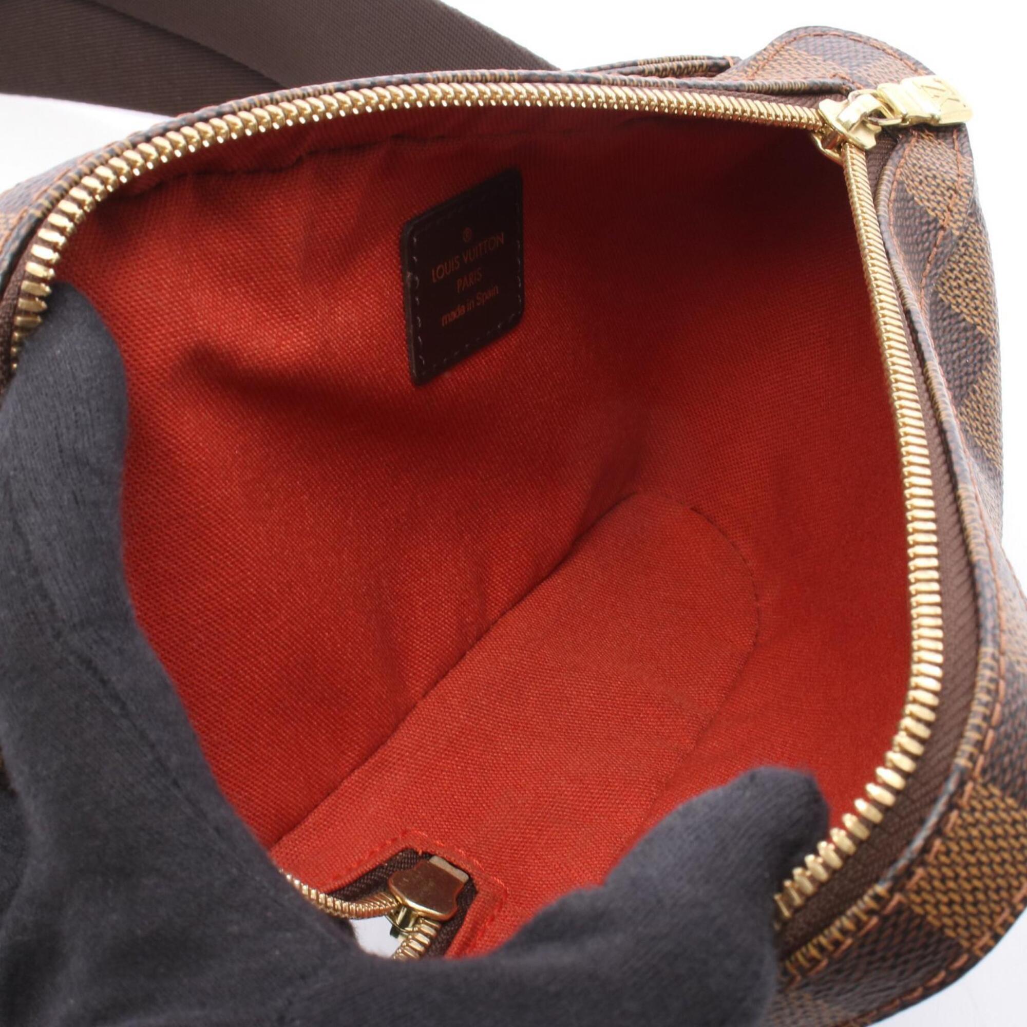 Louis Vuitton Brown Coated Canvas Fanny Pack Handbag (Pre-Owned)