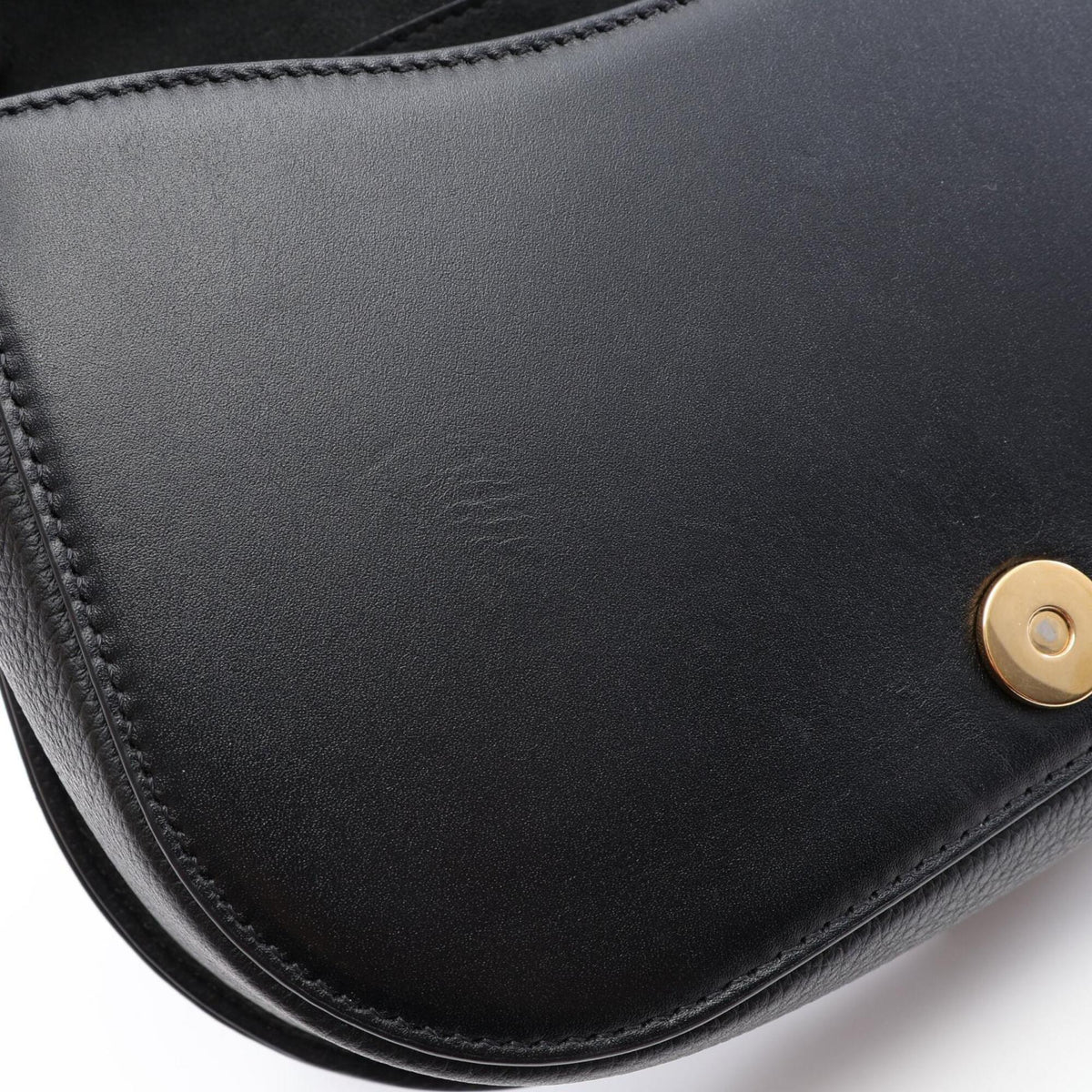 Fendi Black Leather Handbag Shoulder Bag (Pre-Owned)