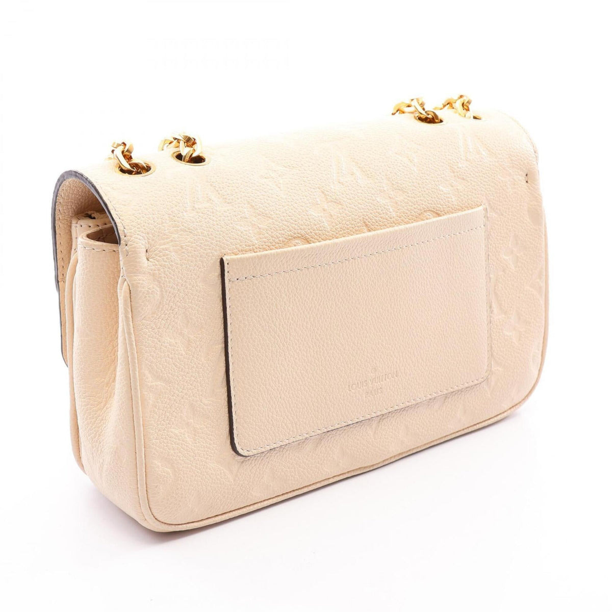 Louis Vuitton Beige Monogram Empreinte Leather Handbag Shoulder Bag (Pre-Owned)