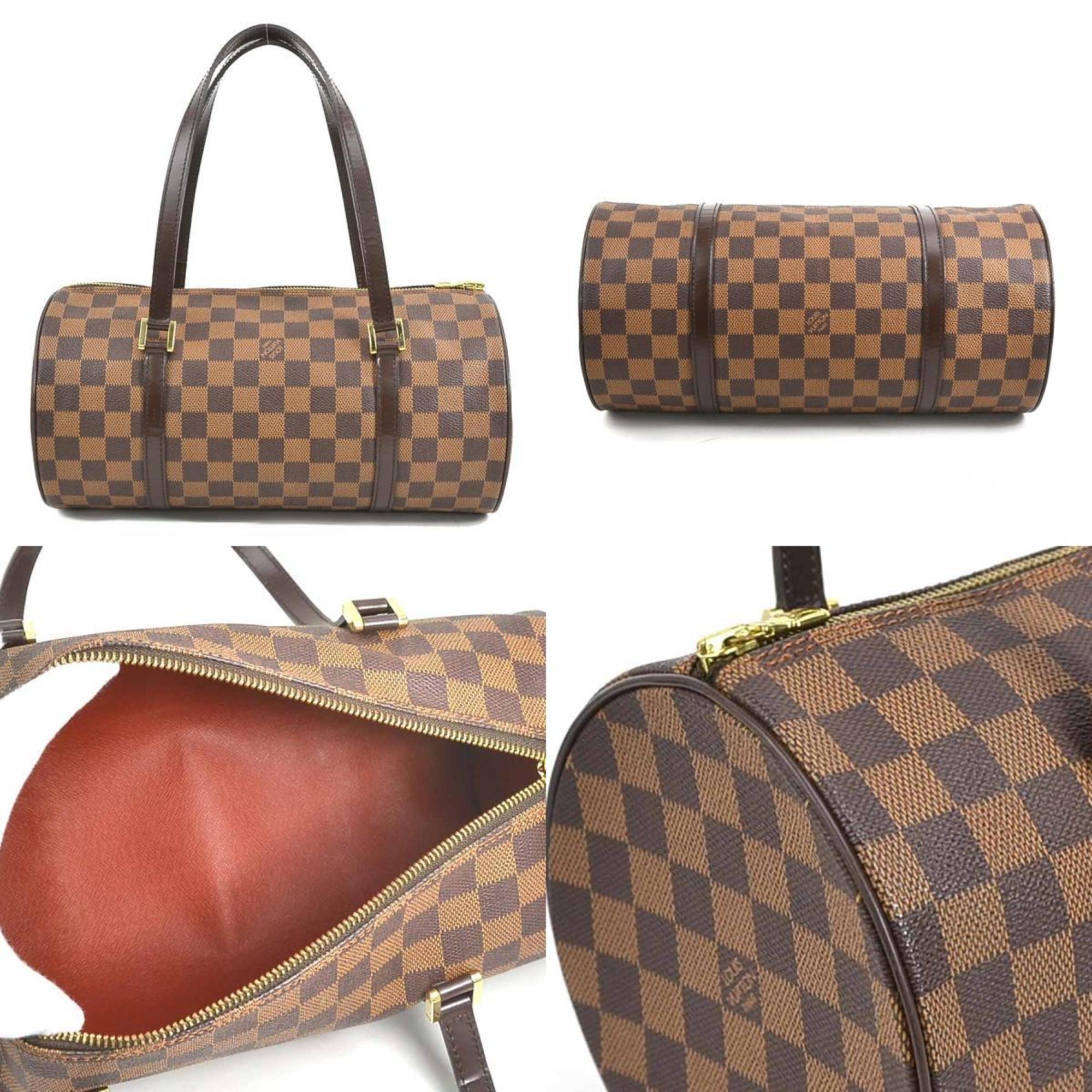 Louis Vuitton Brown Damier Canvas Handbag (Pre-Owned)