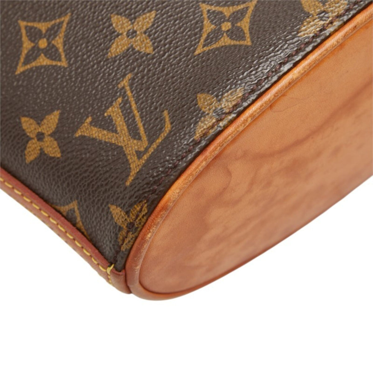 Louis Vuitton Brown Pvc Leather Shoulder Bag (Pre-Owned)