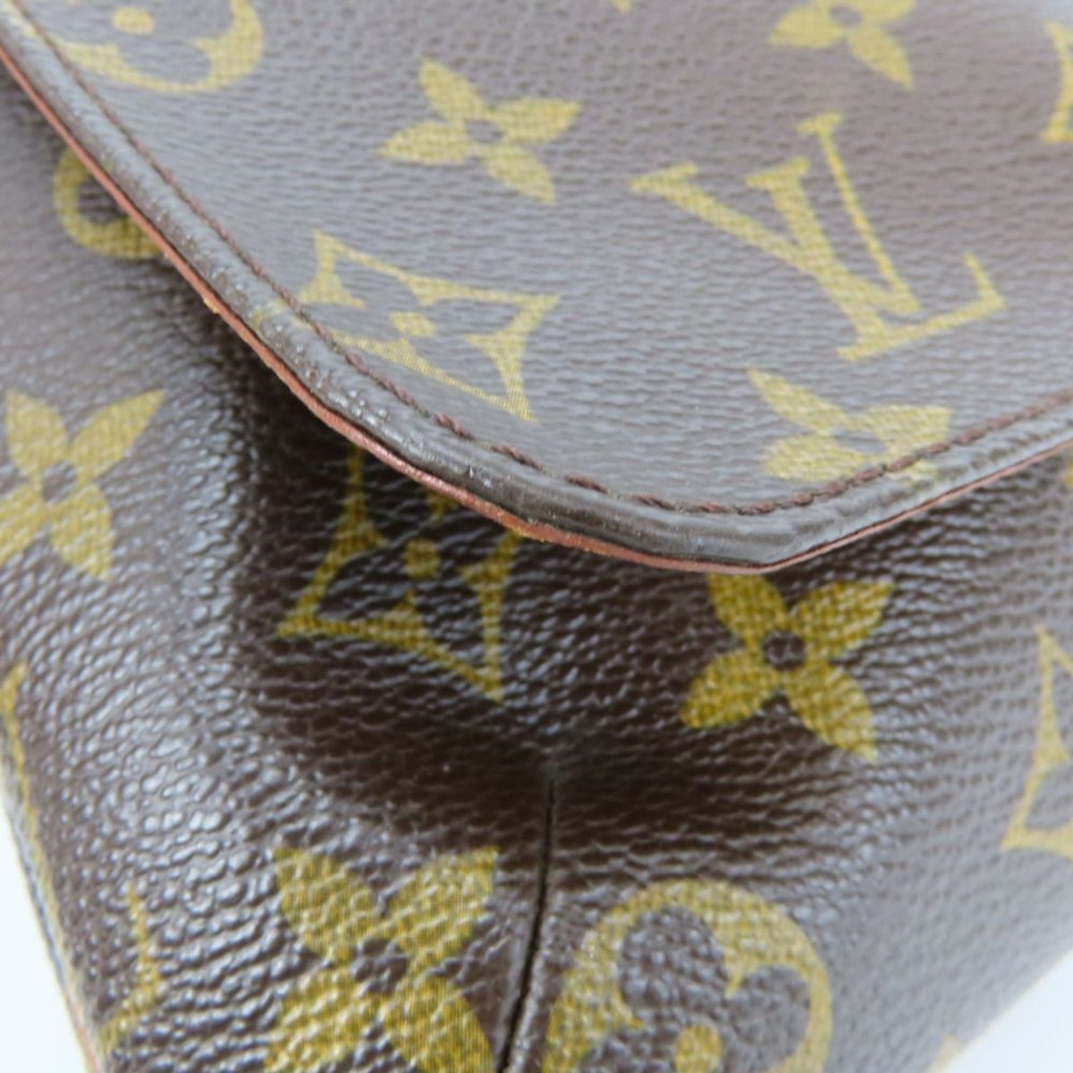 Louis Vuitton Brown Monogram Monogram Leather Shoulder Bag (Pre-Owned)