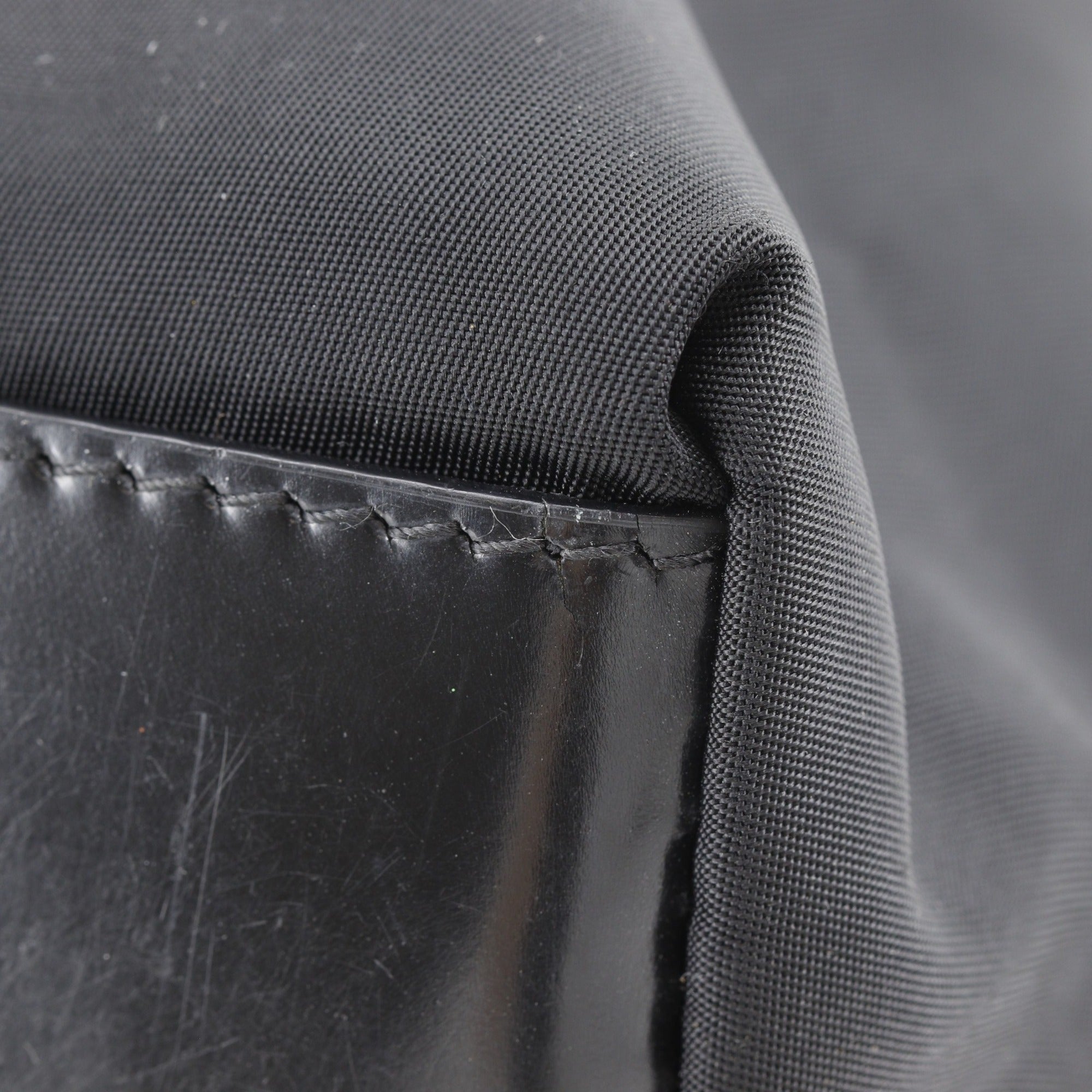 Prada Black Nero Nylon Shoulder Bag (Pre-Owned)