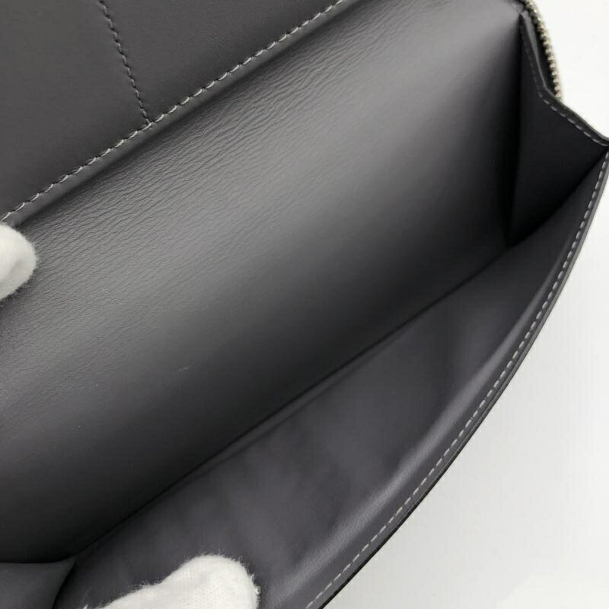 Louis Vuitton Silver Long Wallet (Bi-Fold) (Pre-Owned)
