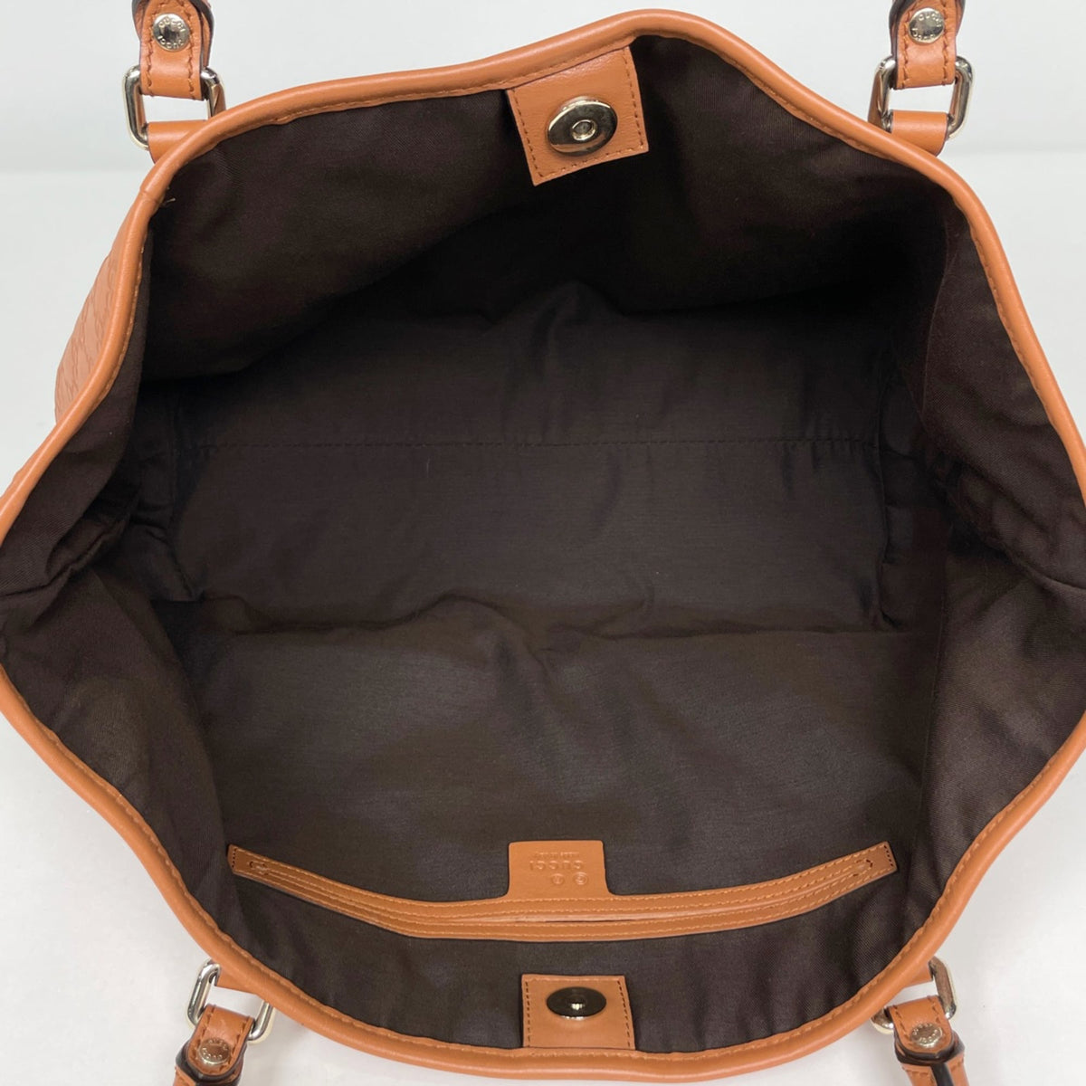 Gucci Guccissima Brown Leather Tote Bag (Pre-Owned)