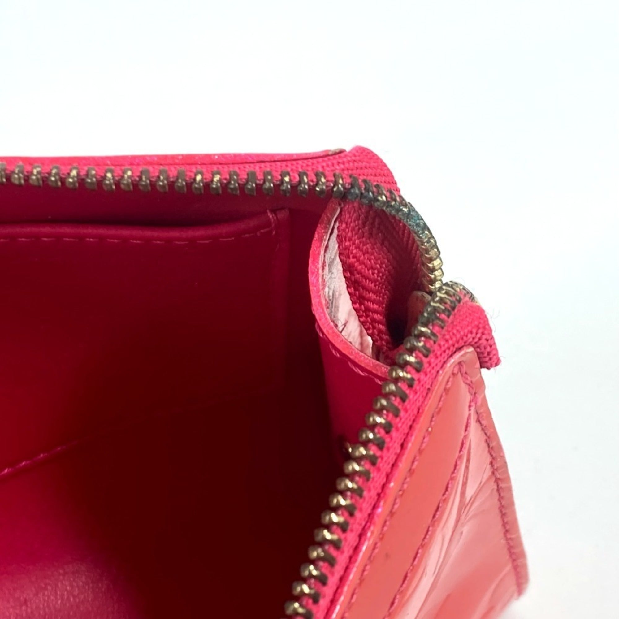 Louis Vuitton Monogram Vernis Pink Rose Pop Monogram Vernis Pouch (Pre-Owned)