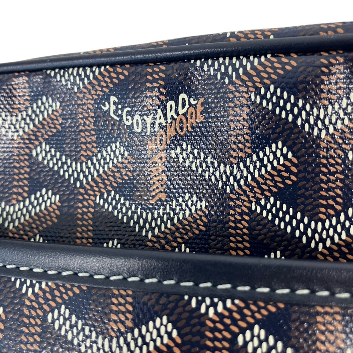 Goyard Blue Navy Shoulder Bag (Pre-Owned)
