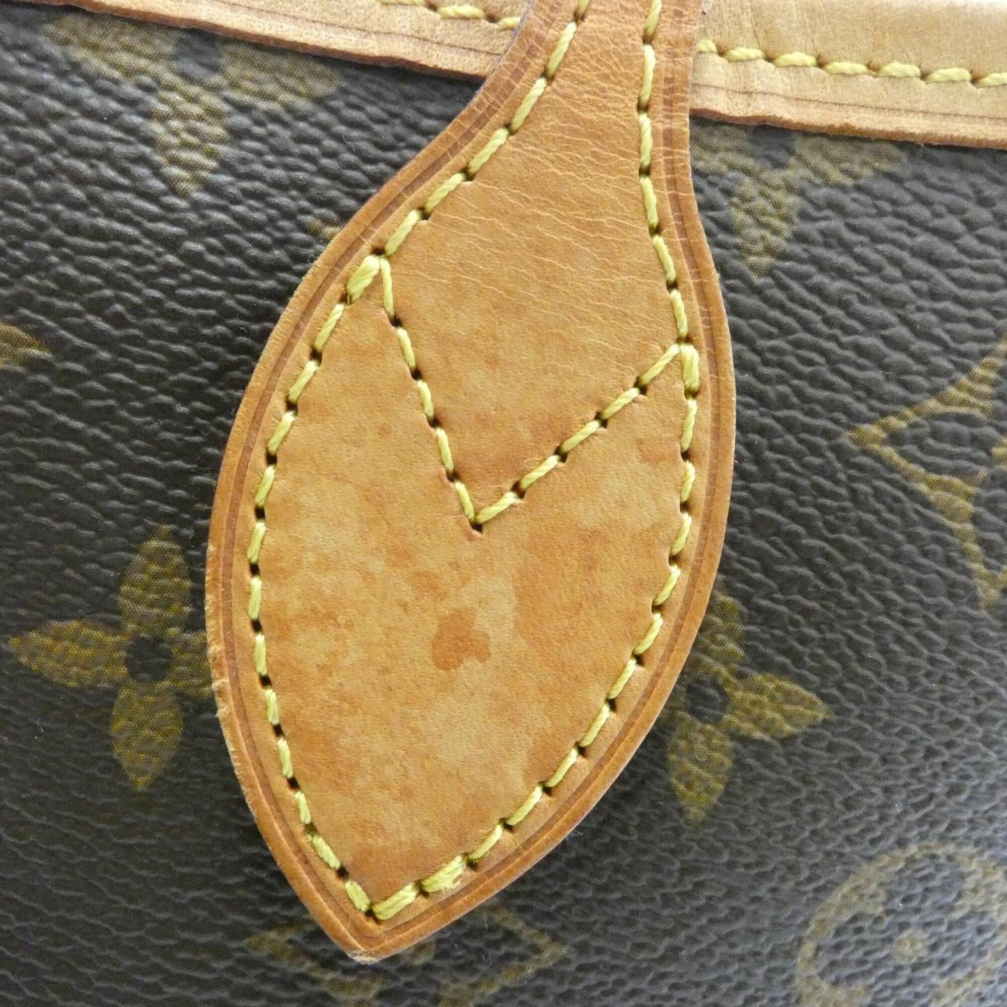 Louis Vuitton Monogram Marron Pivoine Coated Canvas Handbag (Pre-Owned)