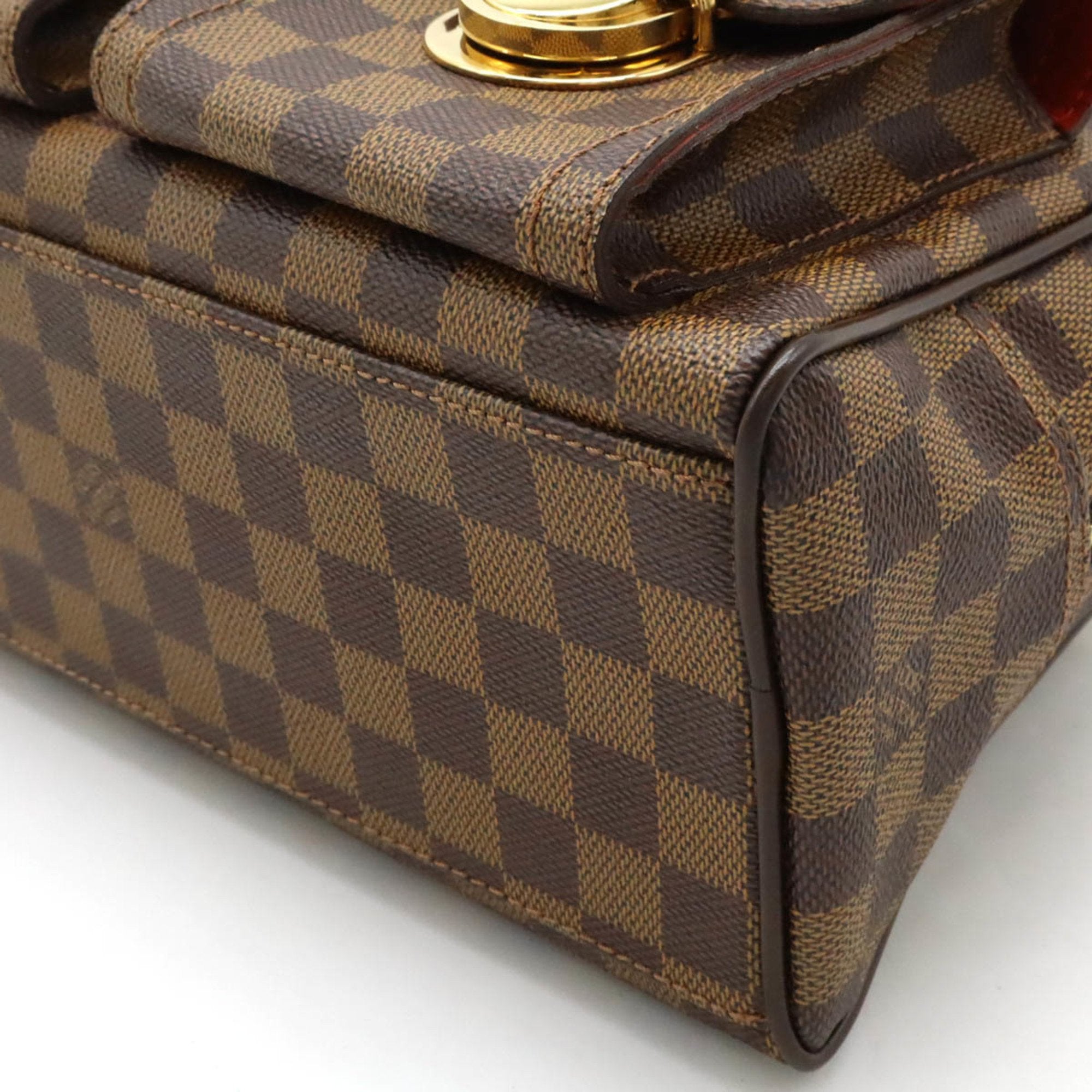 Louis Vuitton Brown Damier Canvas Pvc Handbag (Pre-Owned)