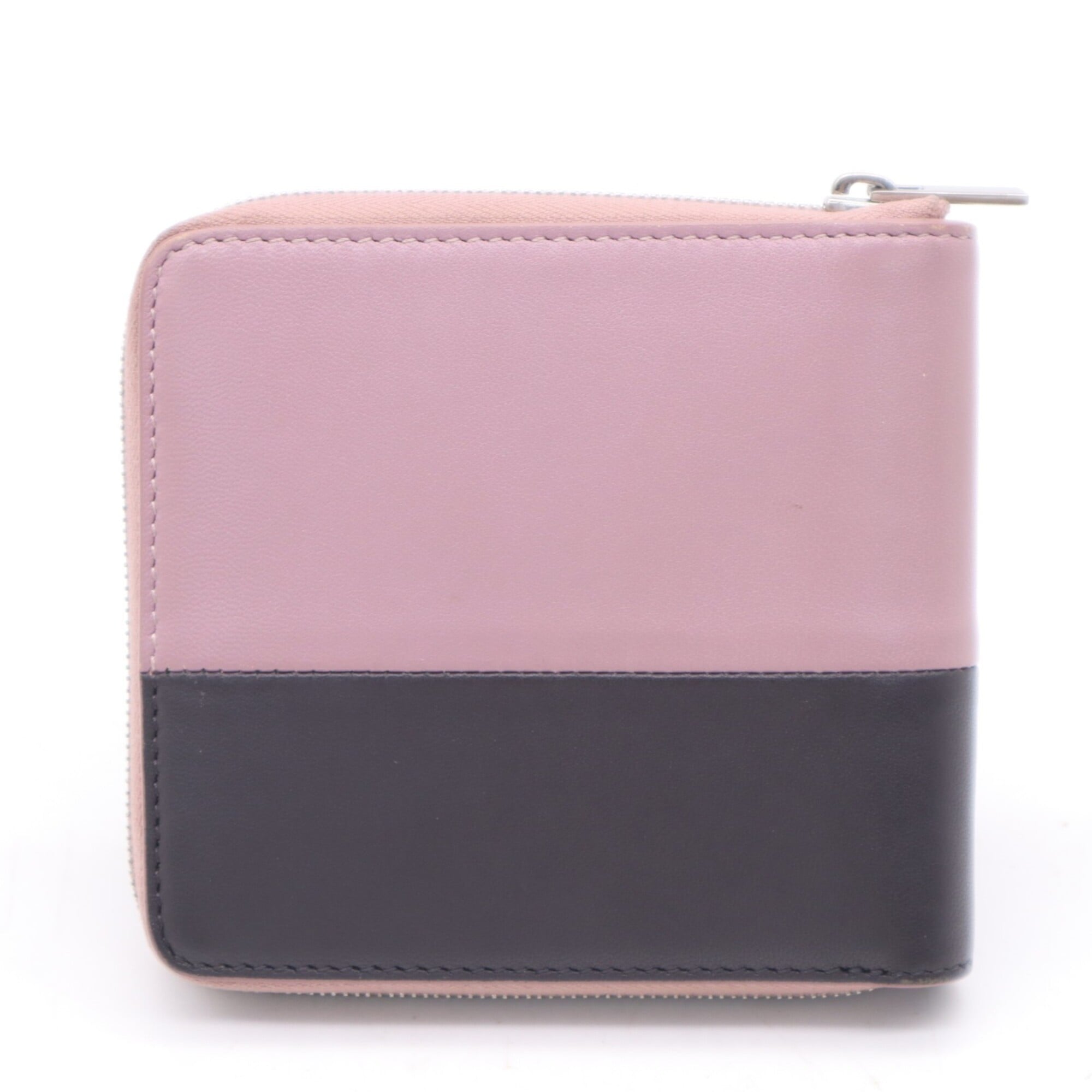 Celine Black Pink Leather Wallet (Bi-Fold) (Pre-Owned)