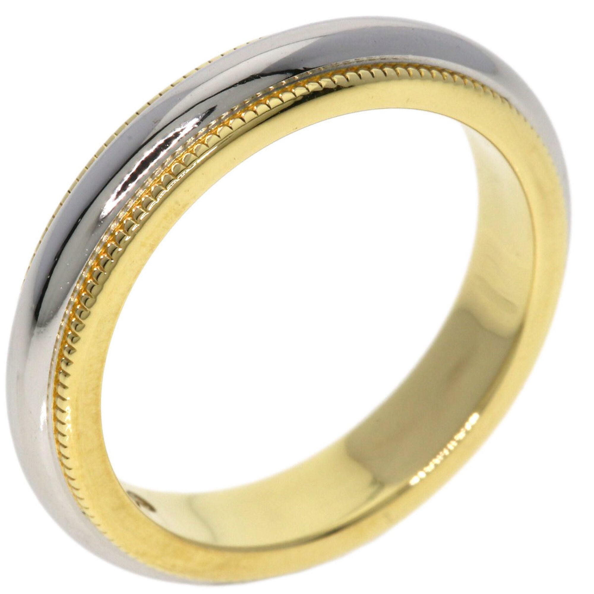 Tiffany Yellow Gold (18K) Platinum 950 Band Ring (Pre-Owned)